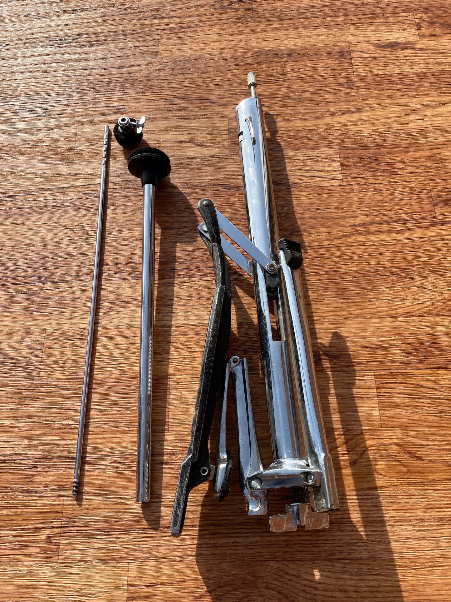 Vintage 1970s Premier Lokfast Flush Base Hi-Hat Stand Flat Base