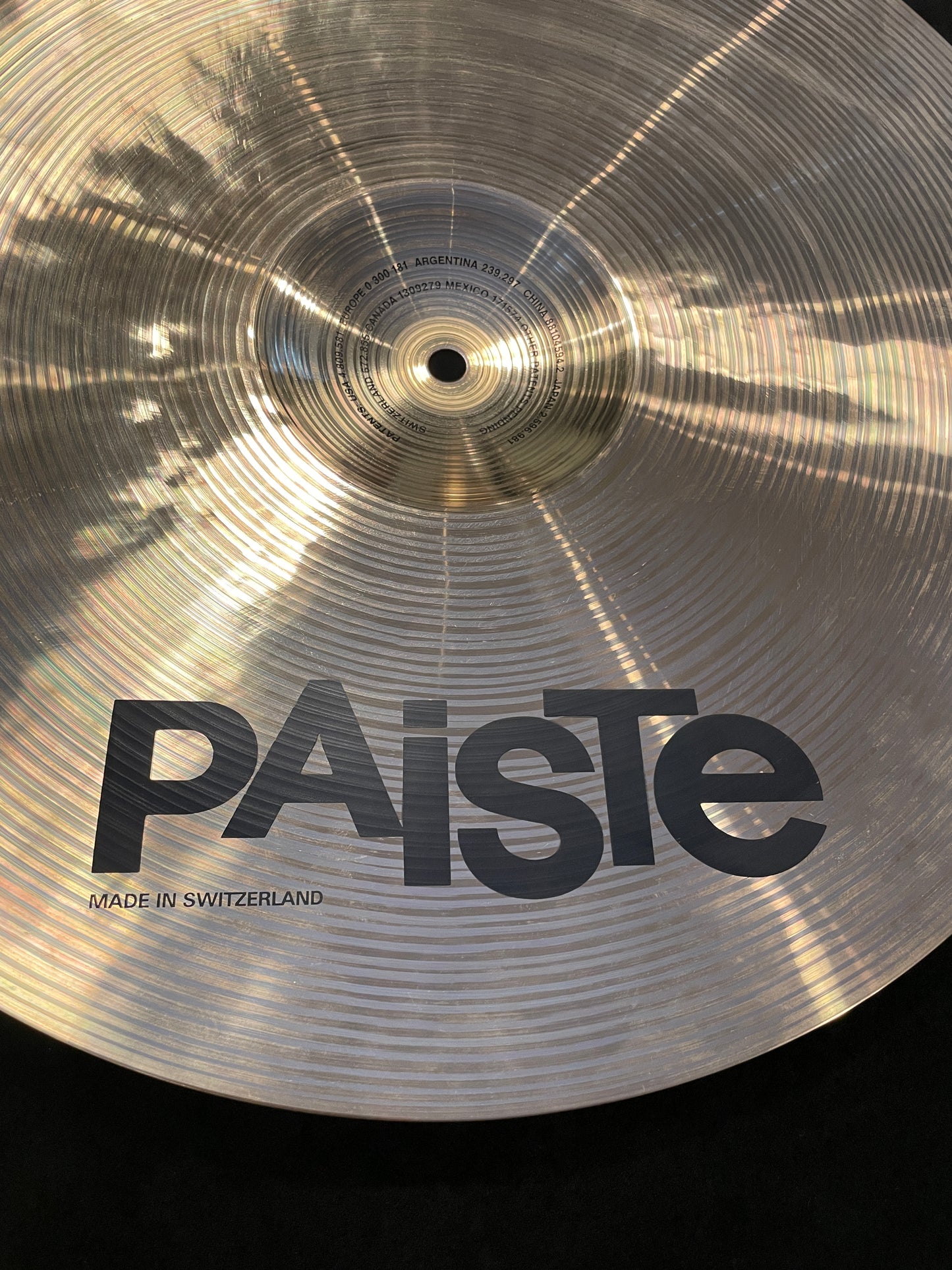 18" Paiste Signature Full Crash Cymbal 1460g