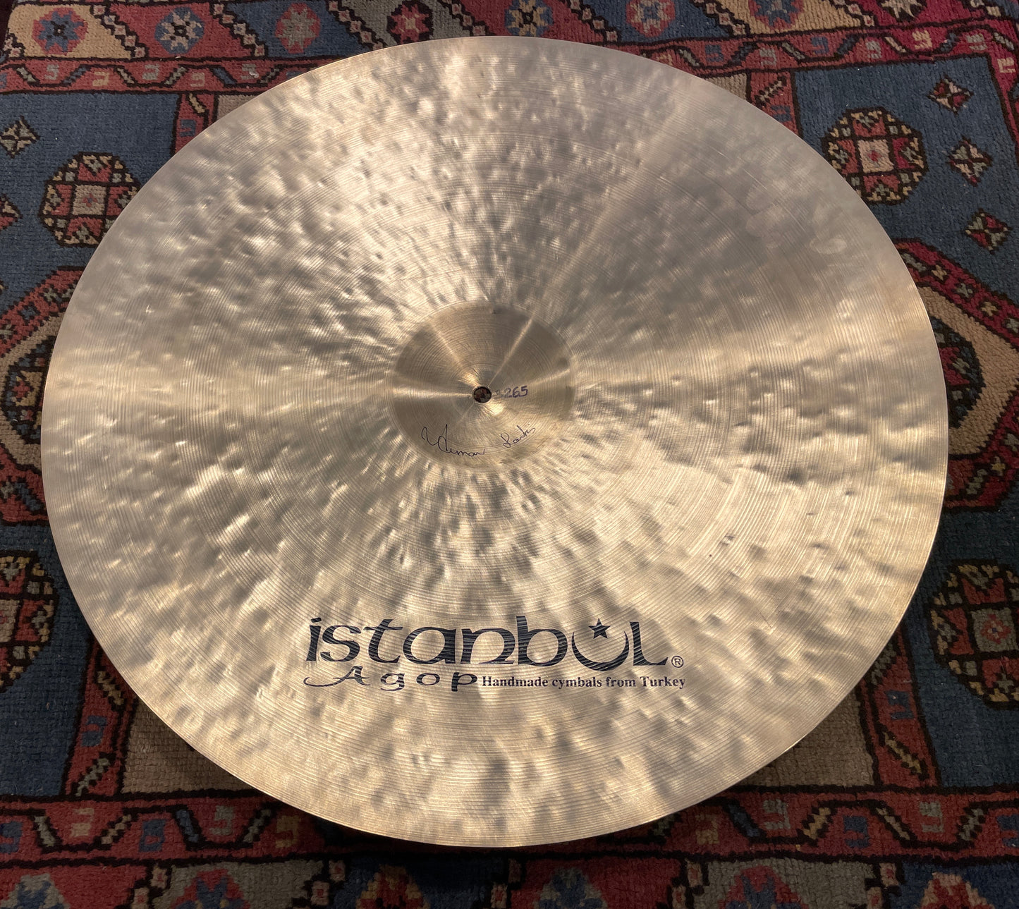 24" Istanbul Agop Joey Waronker Ride Cymbal 3265g