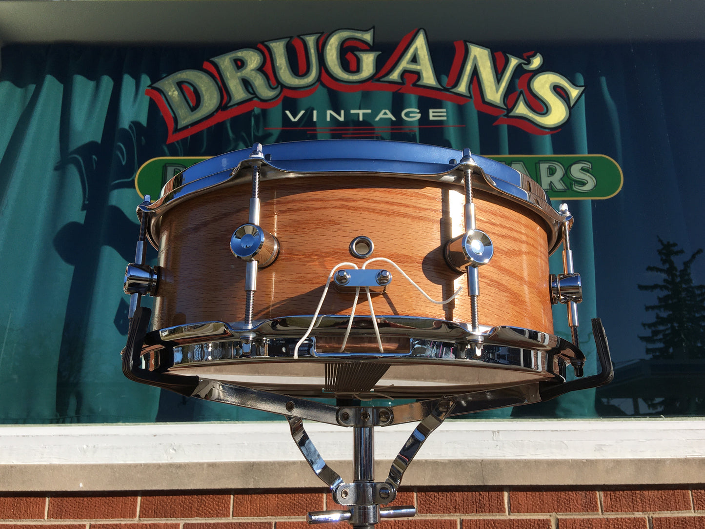Doc Sweeney 5.5x14 Pure Shell Snare Drum Oak