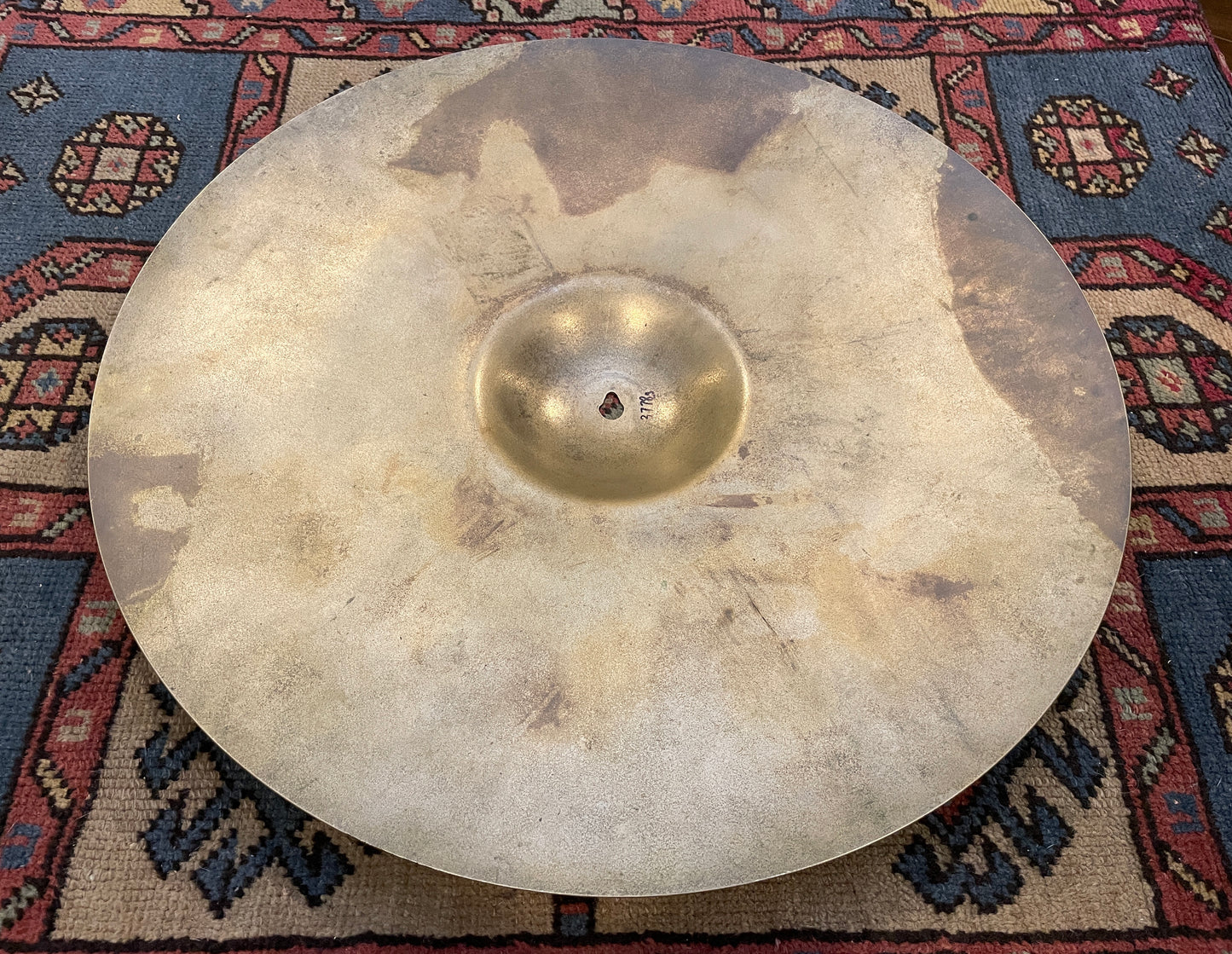 20" Vintage Zildjian A Earth Ride Cymbal 3778g *Video Demo*