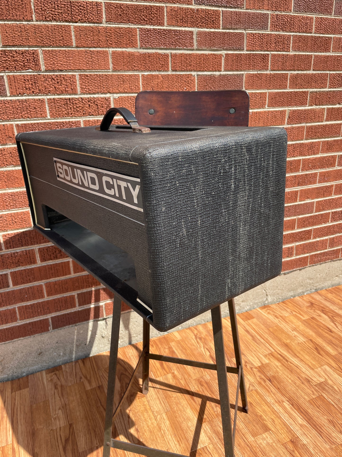 1970s Sound City Amplifier Head Shell Amp Case