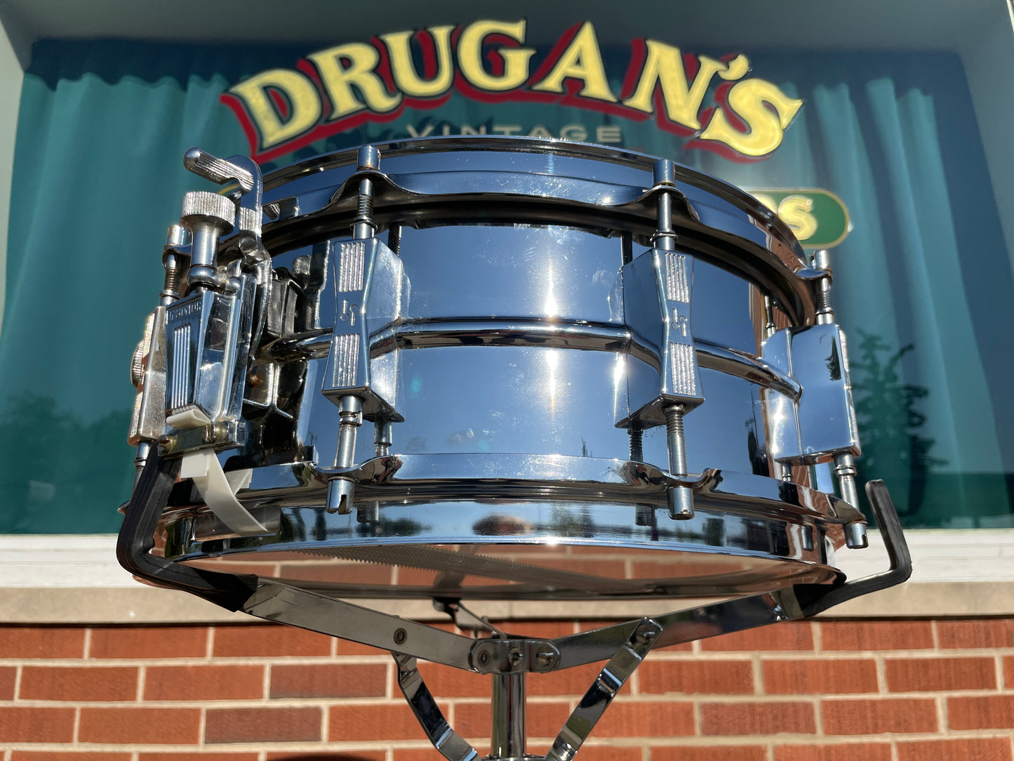 Vintage Sonor 5.75x14 D505 Phonic Ferro-Manganese Steel Snare Drum