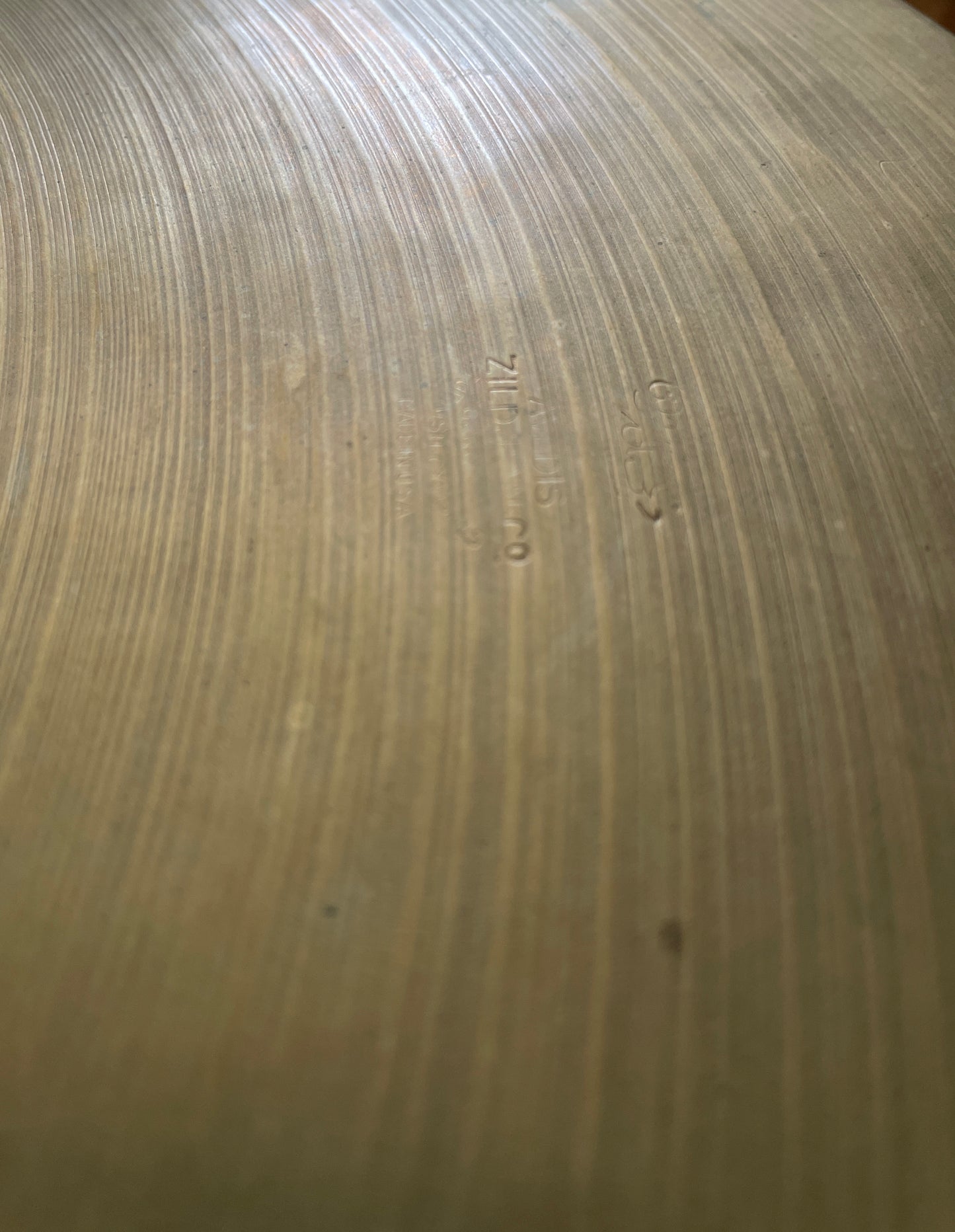 22" Zildjian A 1947-49 Trans Stamp I Ride Cymbal 2342g #790 *Video Demo*