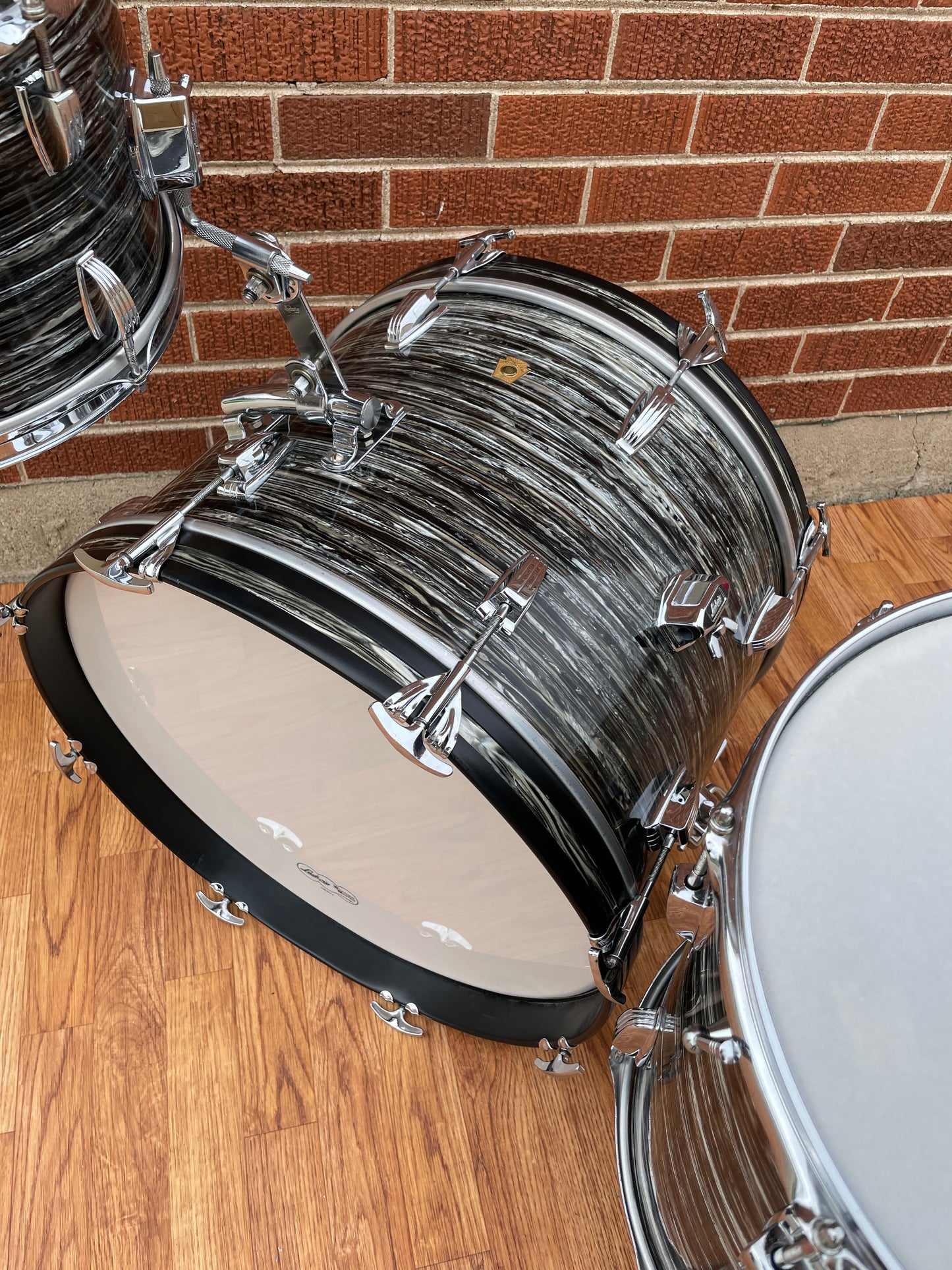 1966 Ludwig Down Beat Drum Set Oyster Black Pearl 20/12/14 Ringo Starr The Beatles