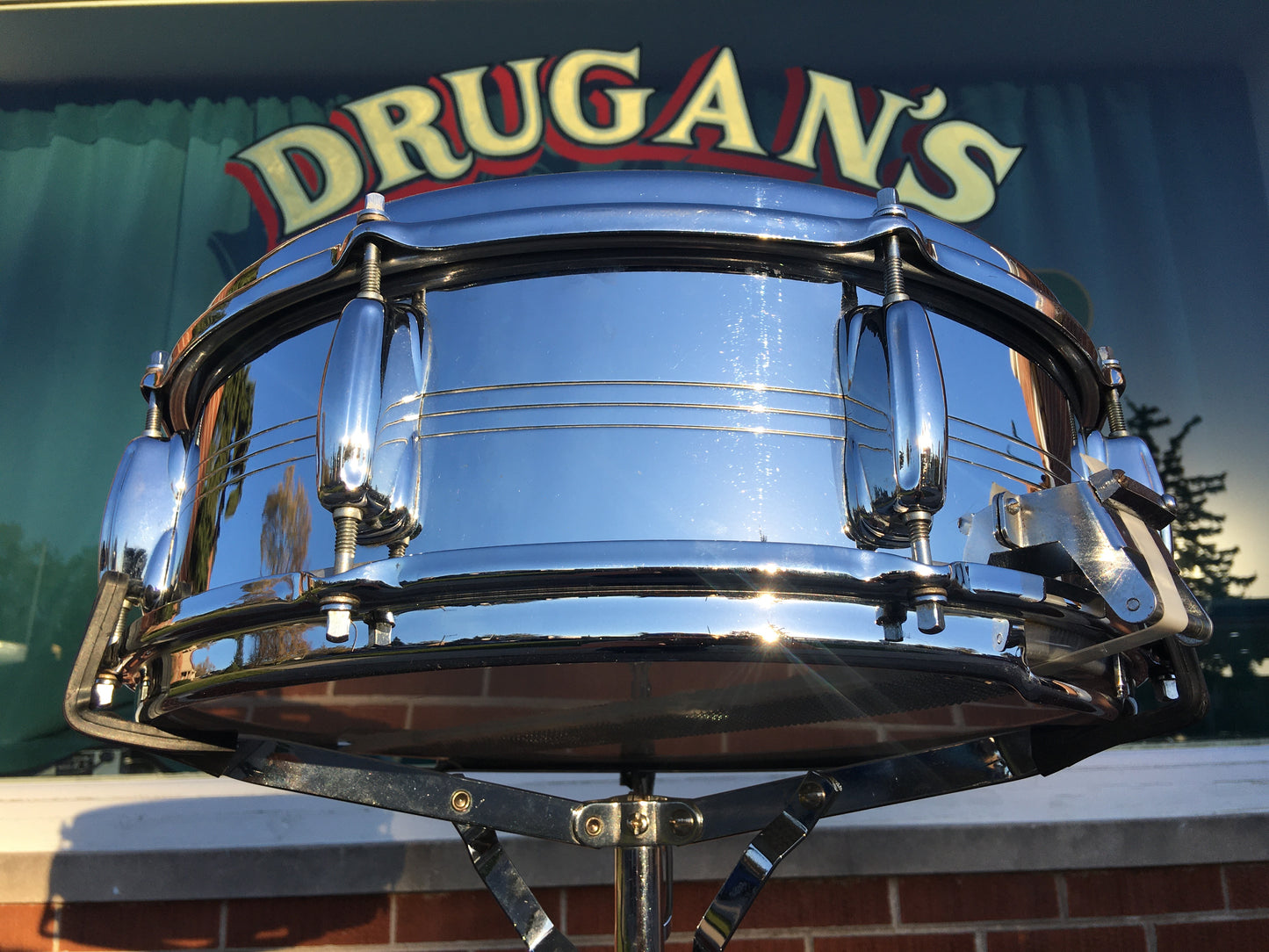 1960s Slingerland 5x14 Gene Krupa COB Brass Snare Drum 2020