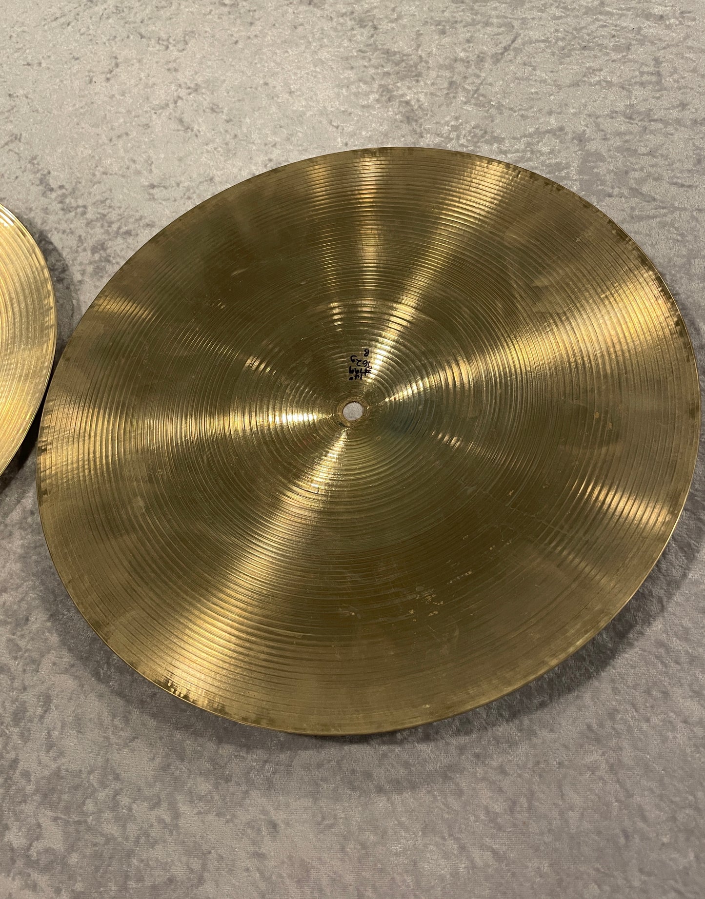14" Zilco by Azco Hi-Hat Cymbal Pair Canada 862g/962g #799