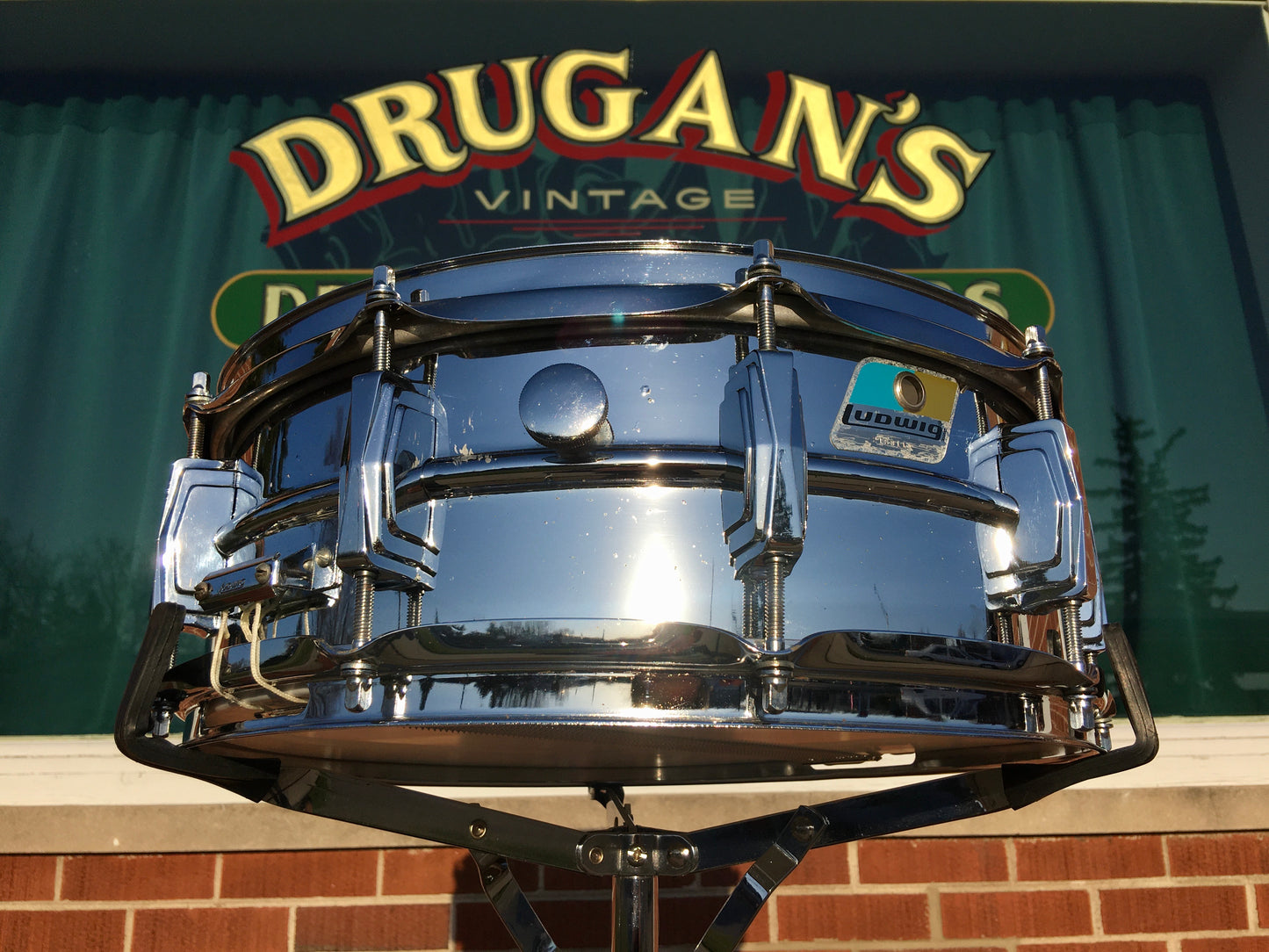 1979-80 Ludwig 5x14 Supraphonic LM400 Snare Drum