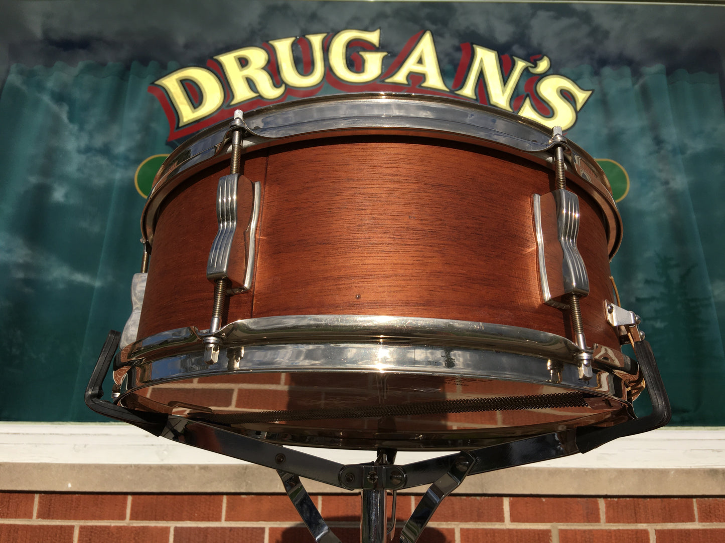 1950s WFL Ludwig 5.5x14 Model 491 Supreme Concert / Pioneer Snare Drum Refinished