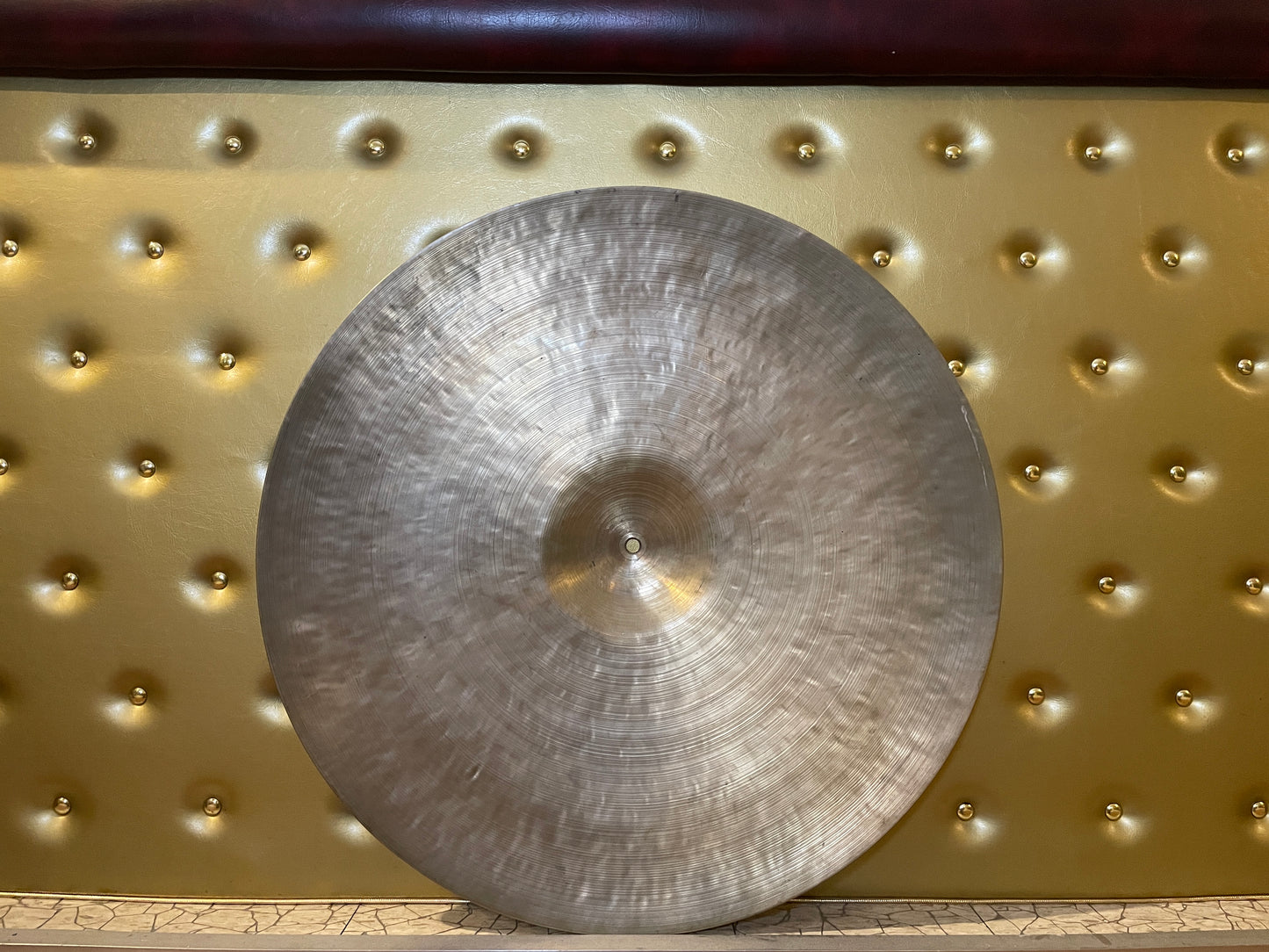24" K Zildjian Istanbul Vintage 1960s New Stamp Ride Cymbal 3378g #743 *Video Demo*