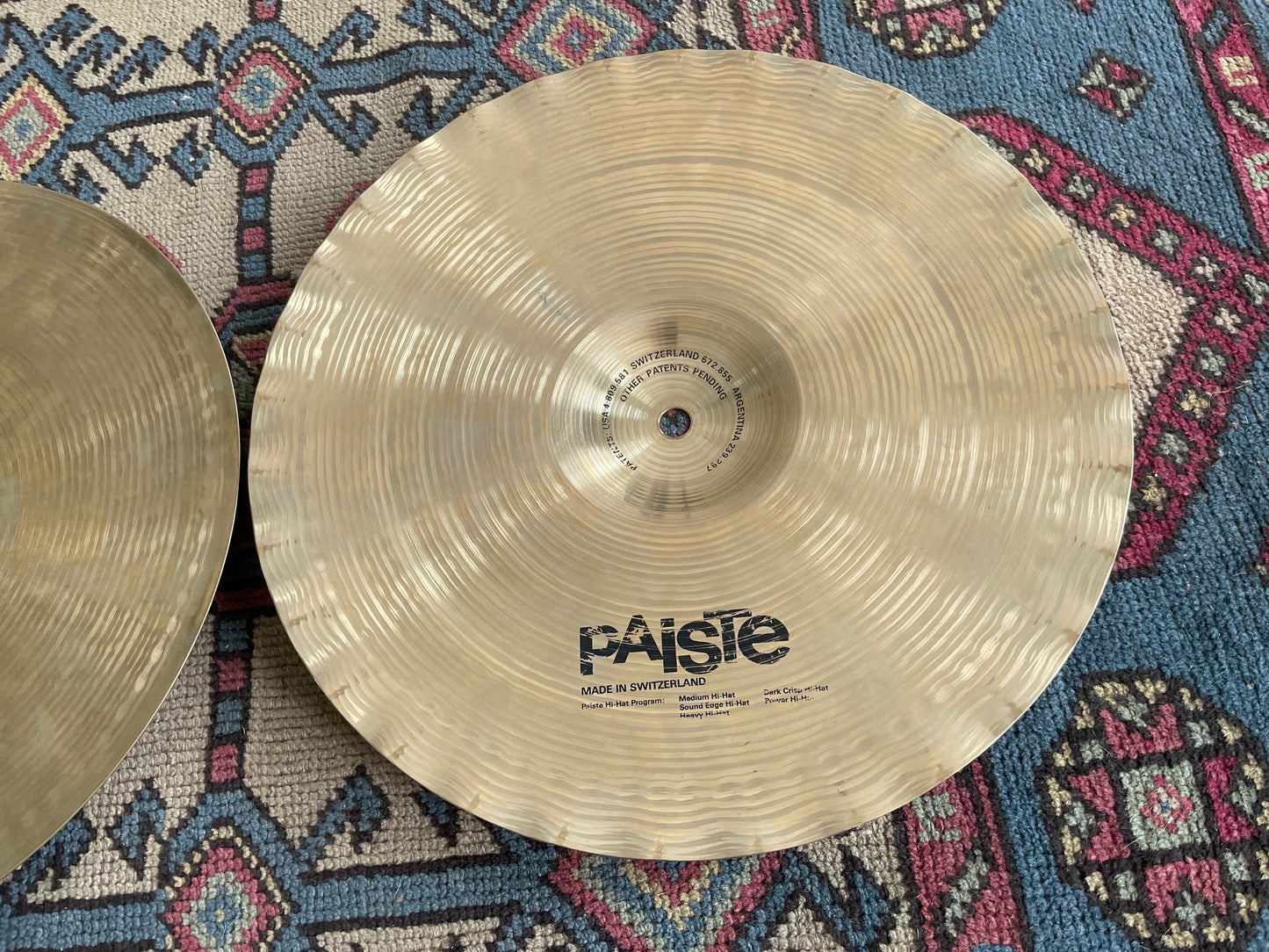 13" Paiste Sound Edge Hi-Hat Cymbal Pair 876g/928g