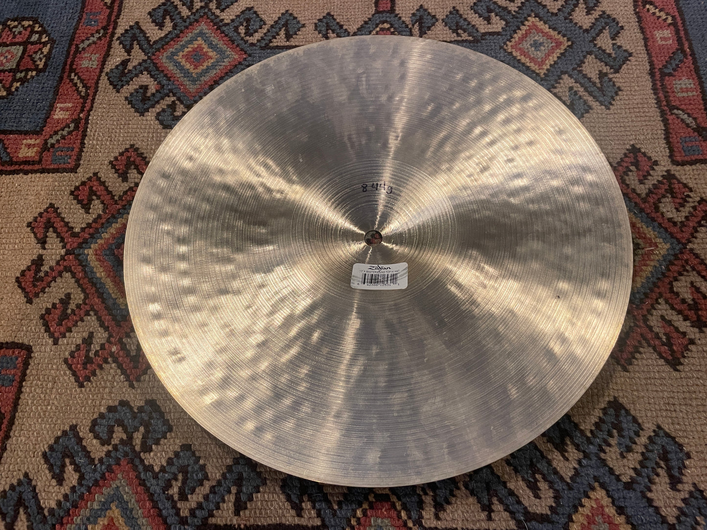 13" Zildjian K Mastersound Hi-Hat Top Cymbal Single 844g
