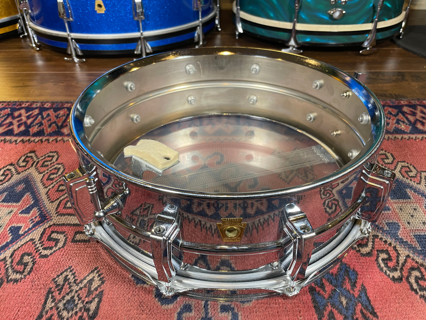 1967 Ludwig 5x14 LM400 Supraphonic Snare Drum