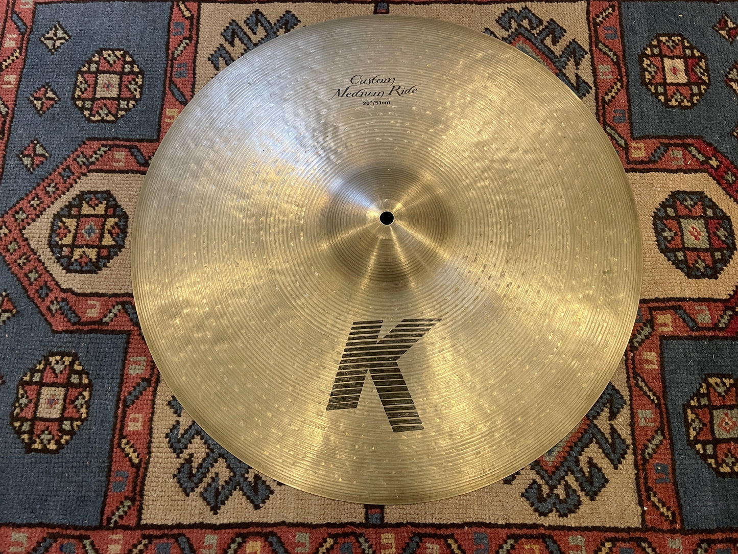 20" Zildjian K Custom Medium Ride Cymbal K0854 2516g *Video Demo*