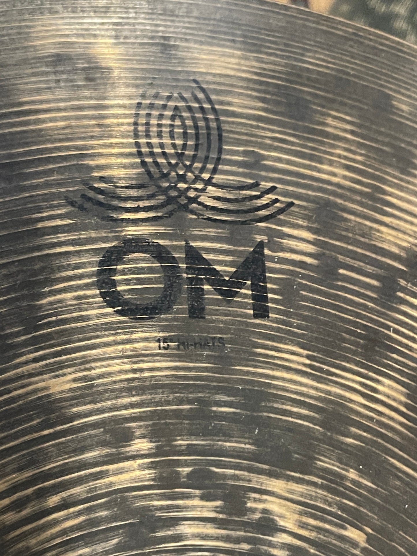 15" Istanbul Agop OM Hi-Hat Cymbal Pair 998g/1120g