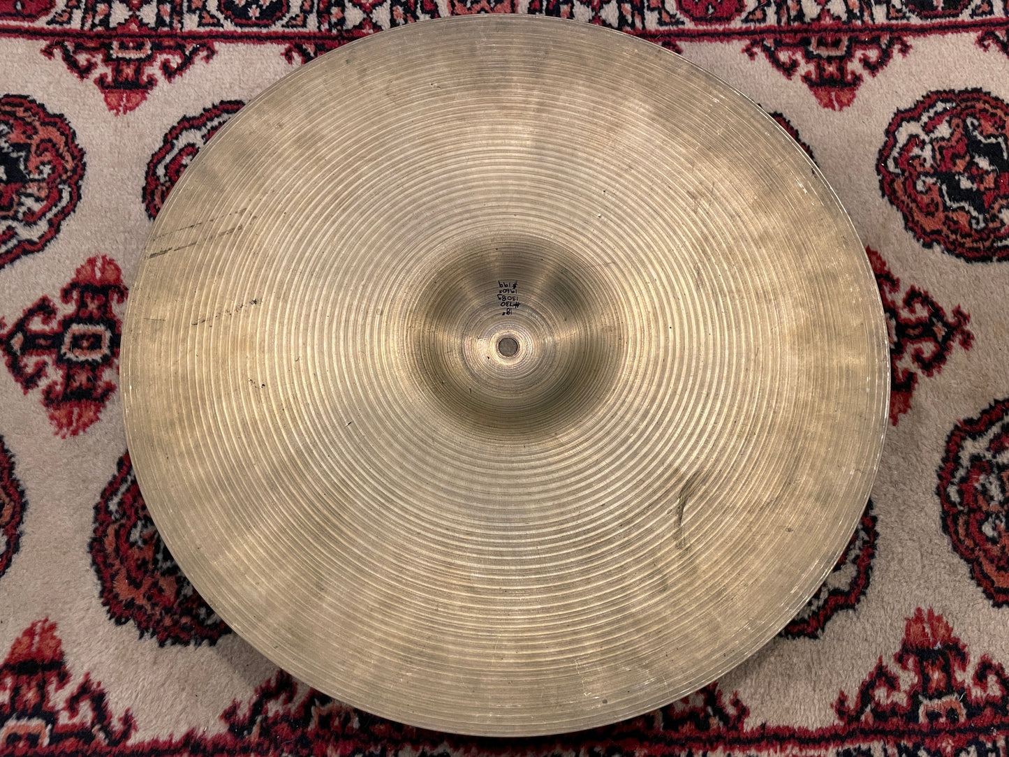 18" Zildjian A 1960s Ride / Crash Cymbal 1308g #730 *Video Demo*