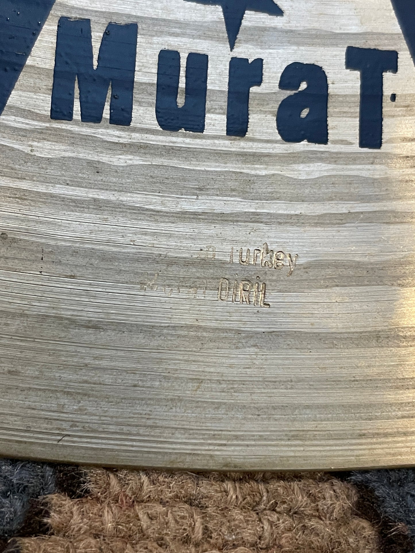18" Murat Diril Renaissance Crash Cymbal Made In Turkey Hand Hammered 1756g *Video Demo*
