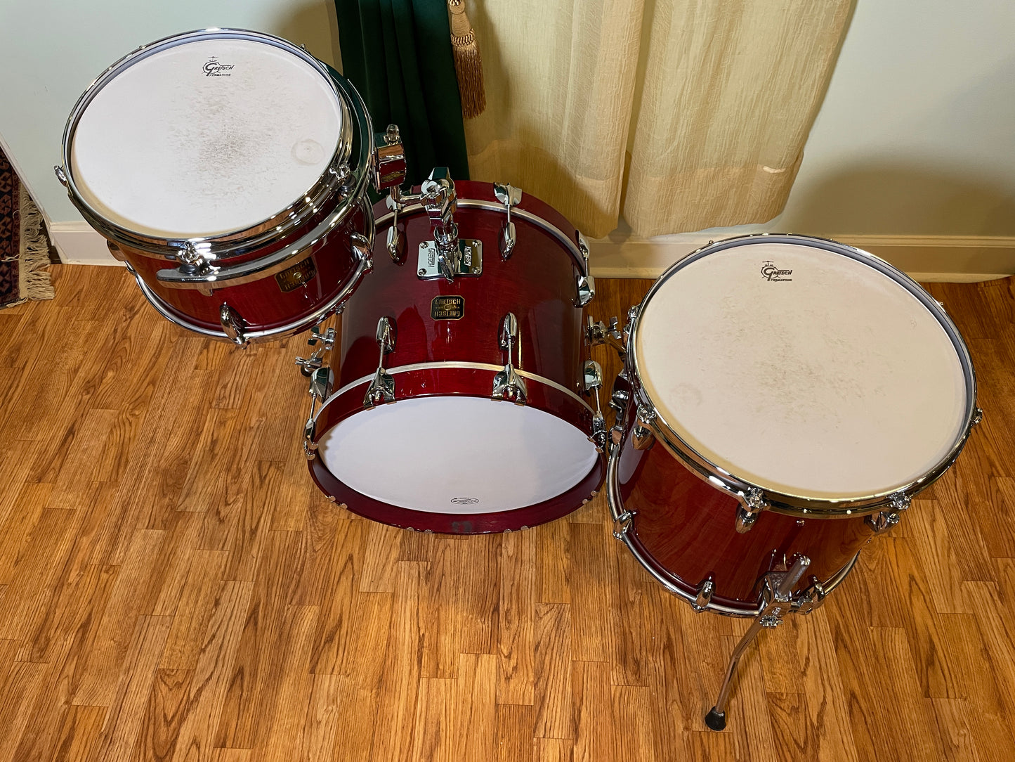 Gretsch USA Custom Bop Drum Set Rosewood Gloss 18/12/14