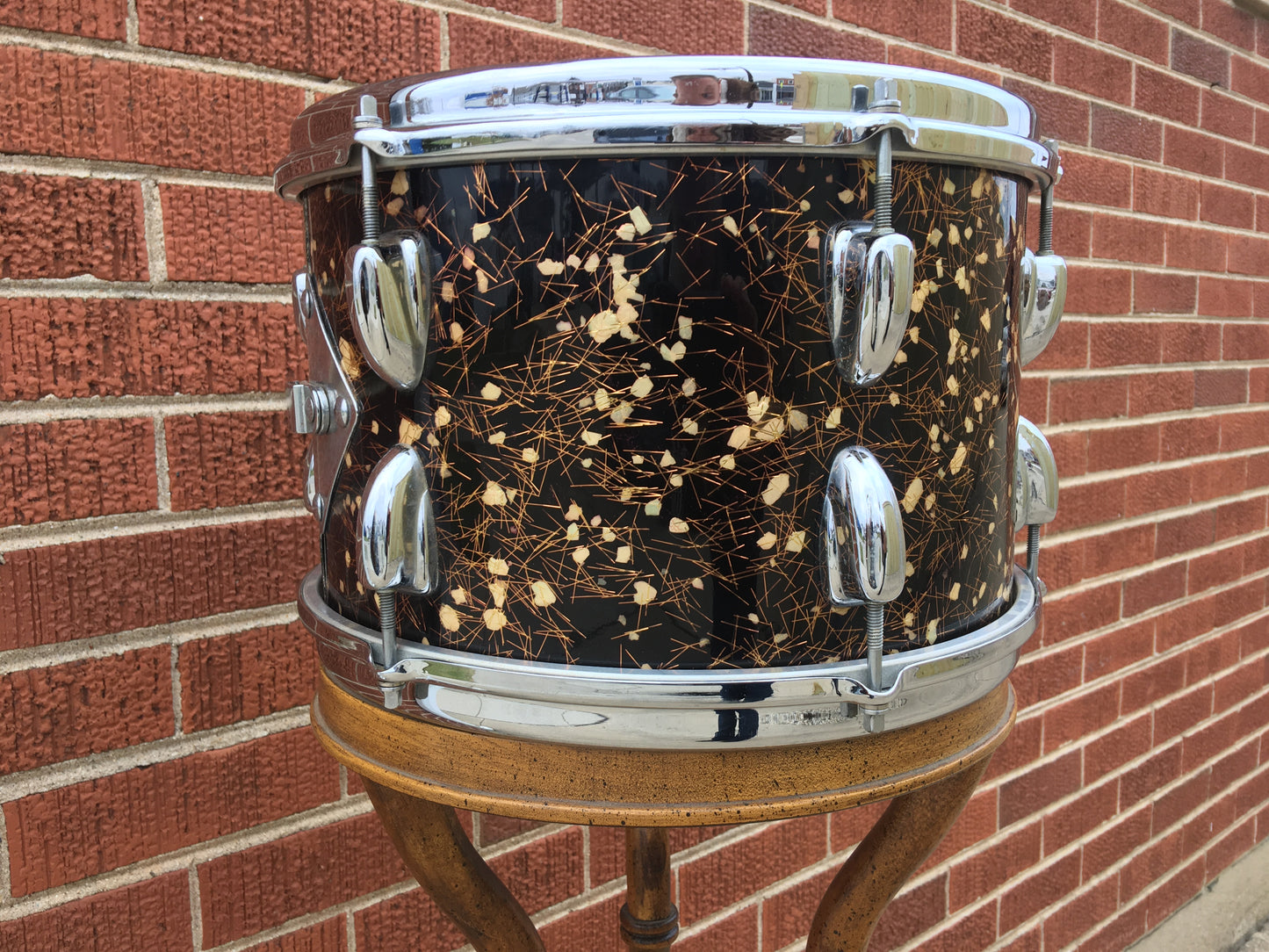 1965 Slingerland 8x12 Capri Pearl Tom Drum #1