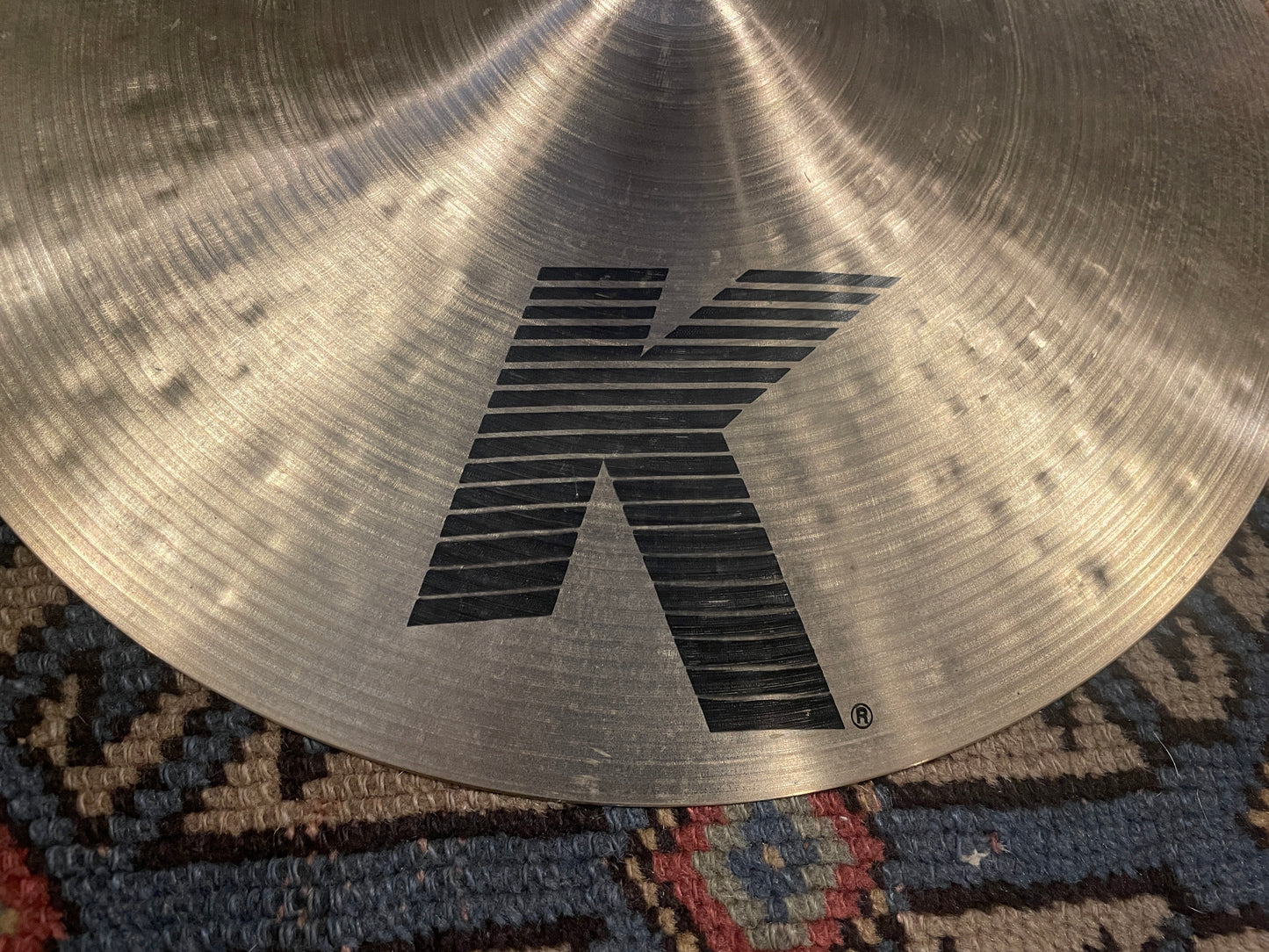 13" Zildjian K Mastersound Hi-Hat Top Cymbal Single 844g