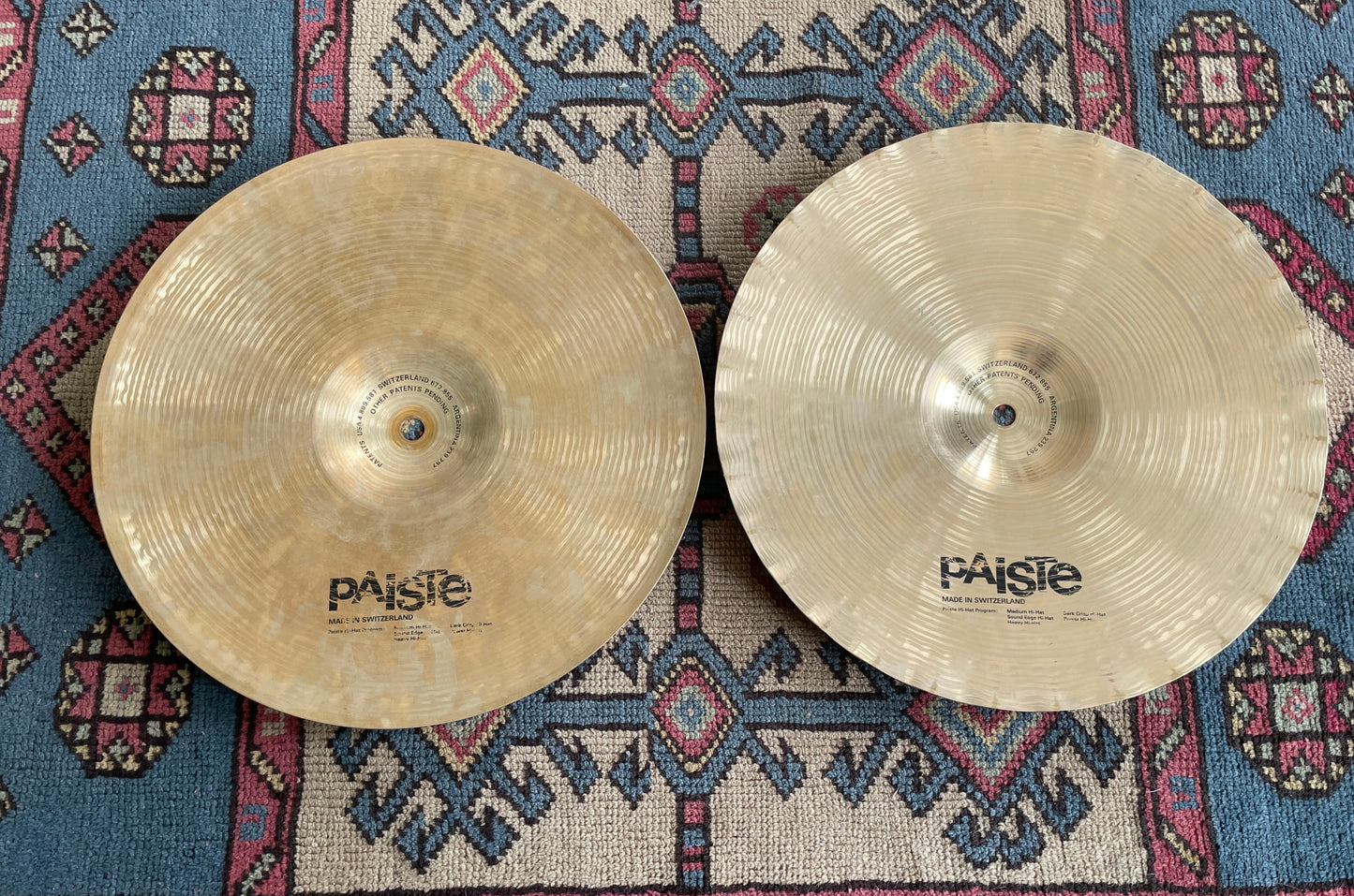 13" Paiste Sound Edge Hi-Hat Cymbal Pair 876g/928g