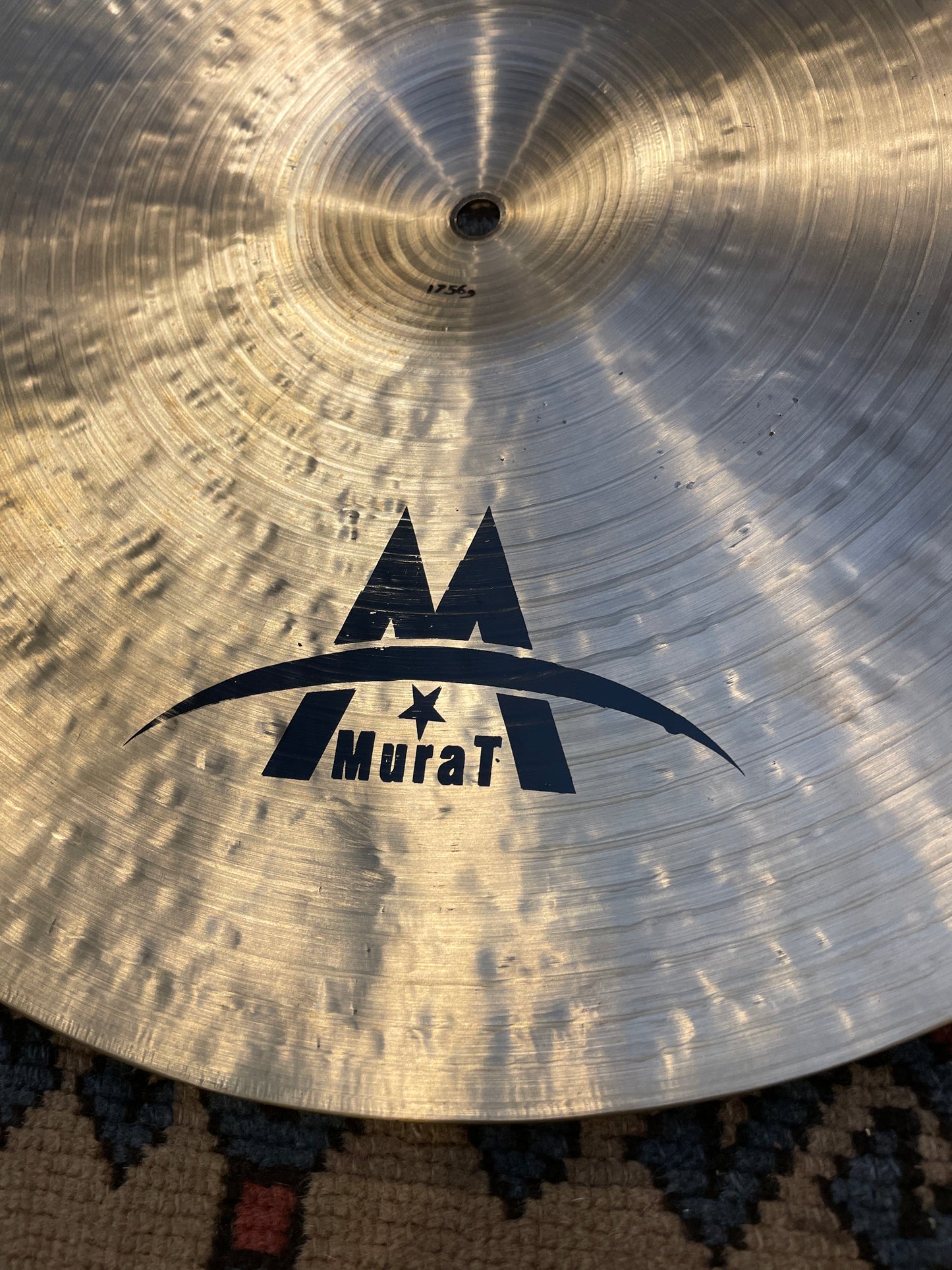 18" Murat Diril Renaissance Crash Cymbal Made In Turkey Hand Hammered 1756g *Video Demo*