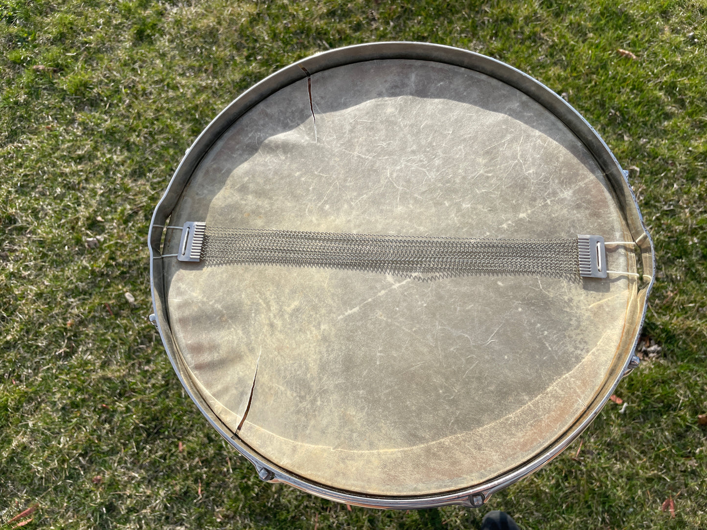 1930s-1940s Slingerland 6.5x14 Radio King Snare Drum 3-Ply