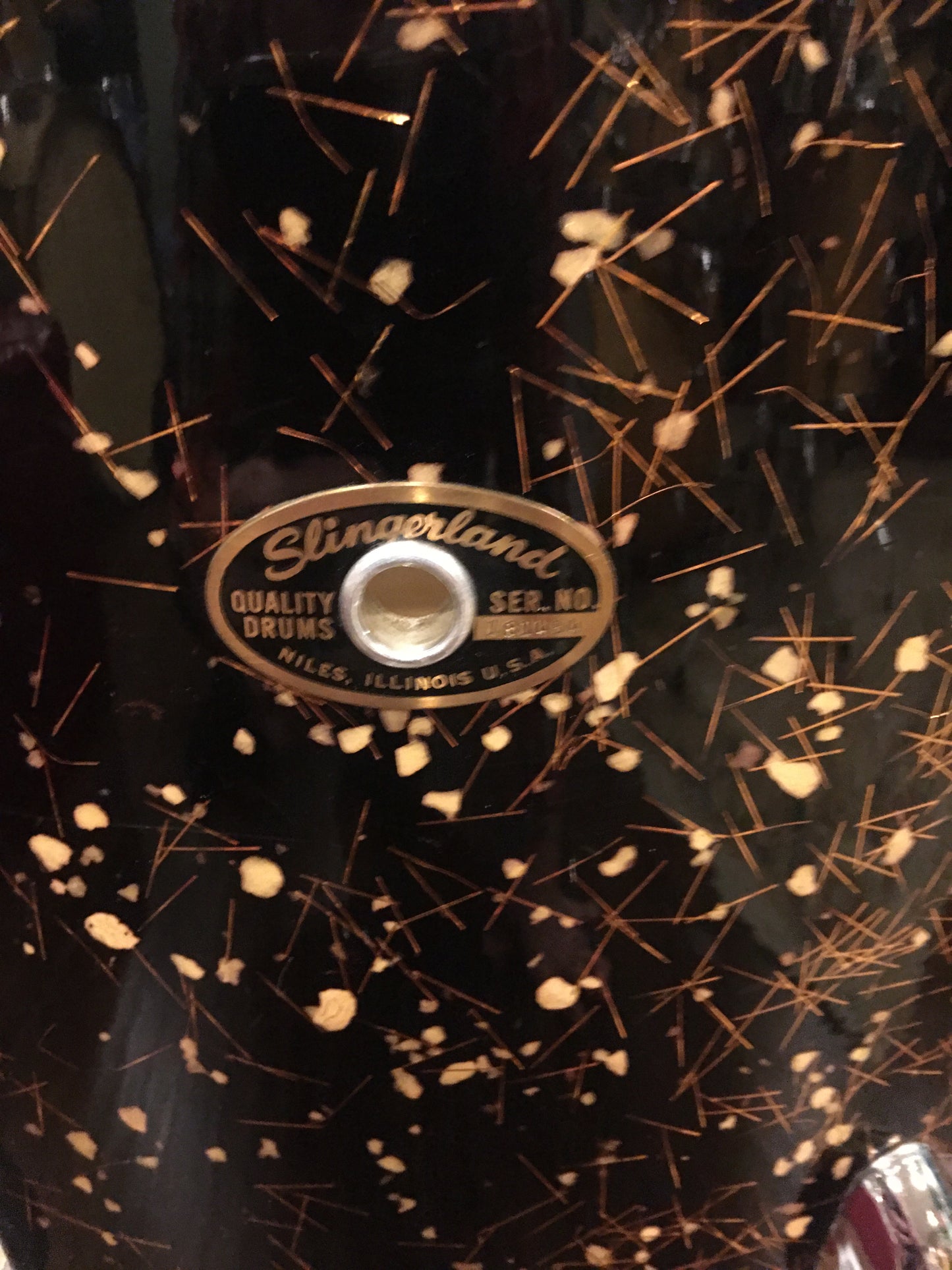 1960s Slingerland 16x16 Capri Pearl Floor Tom #2
