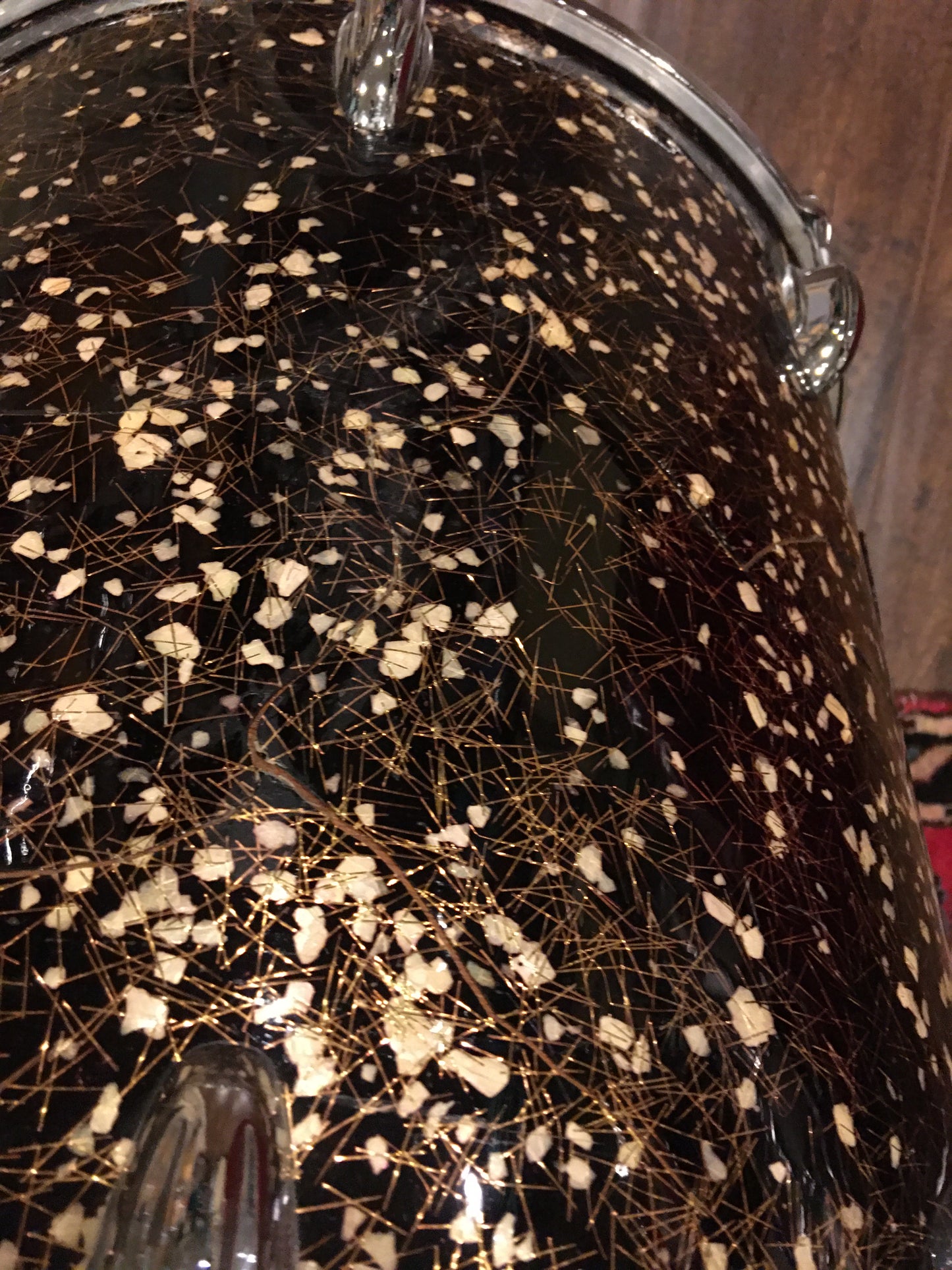 1960s Slingerland 16x16 Capri Pearl Floor Tom #1