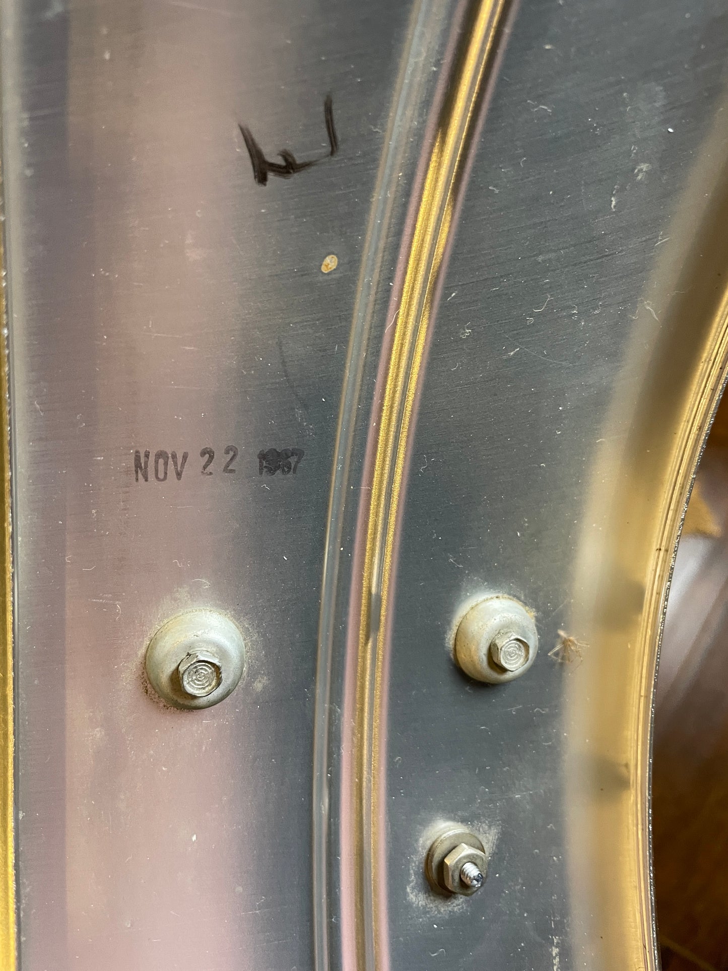 1967 Ludwig No. 404 5x14 Acrolite Snare Drum