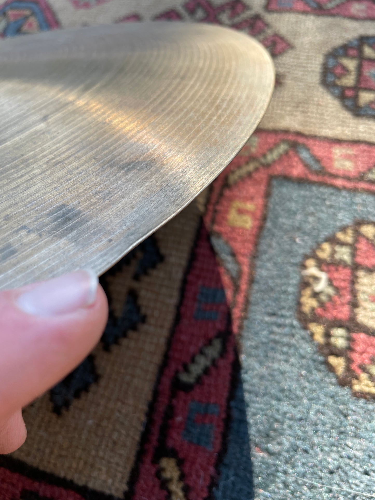 14" Zildjian A "Manny's" Hi-Hat Cymbal Pair 701g/777g #814