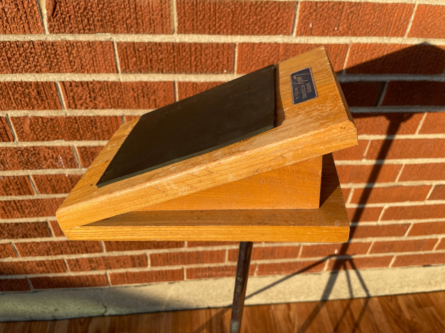 1960s Leedy No. 7393 Professional Practice Pad And Stand