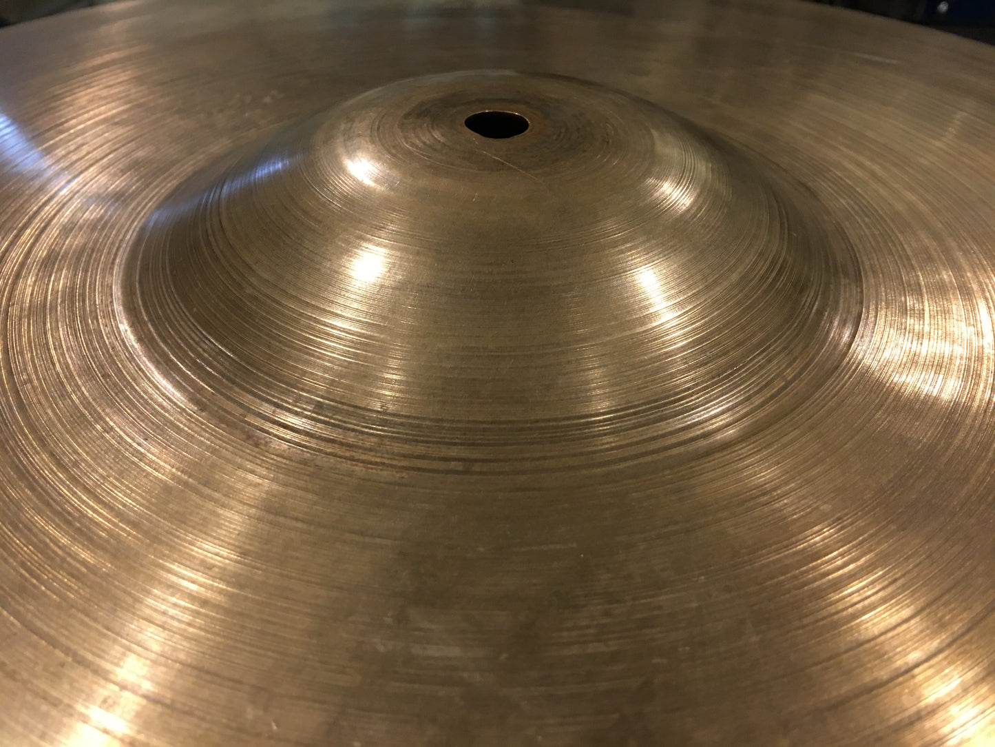 22" Zildjian A 1954-56 Large Stamp Ride Cymbal 2494g #555