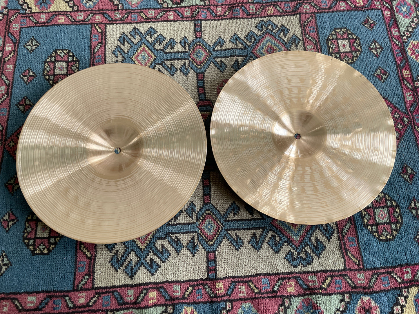 14" Meinl Amun Medium Sound Wave Hi-Hat Cymbal Pair 958g/1072g