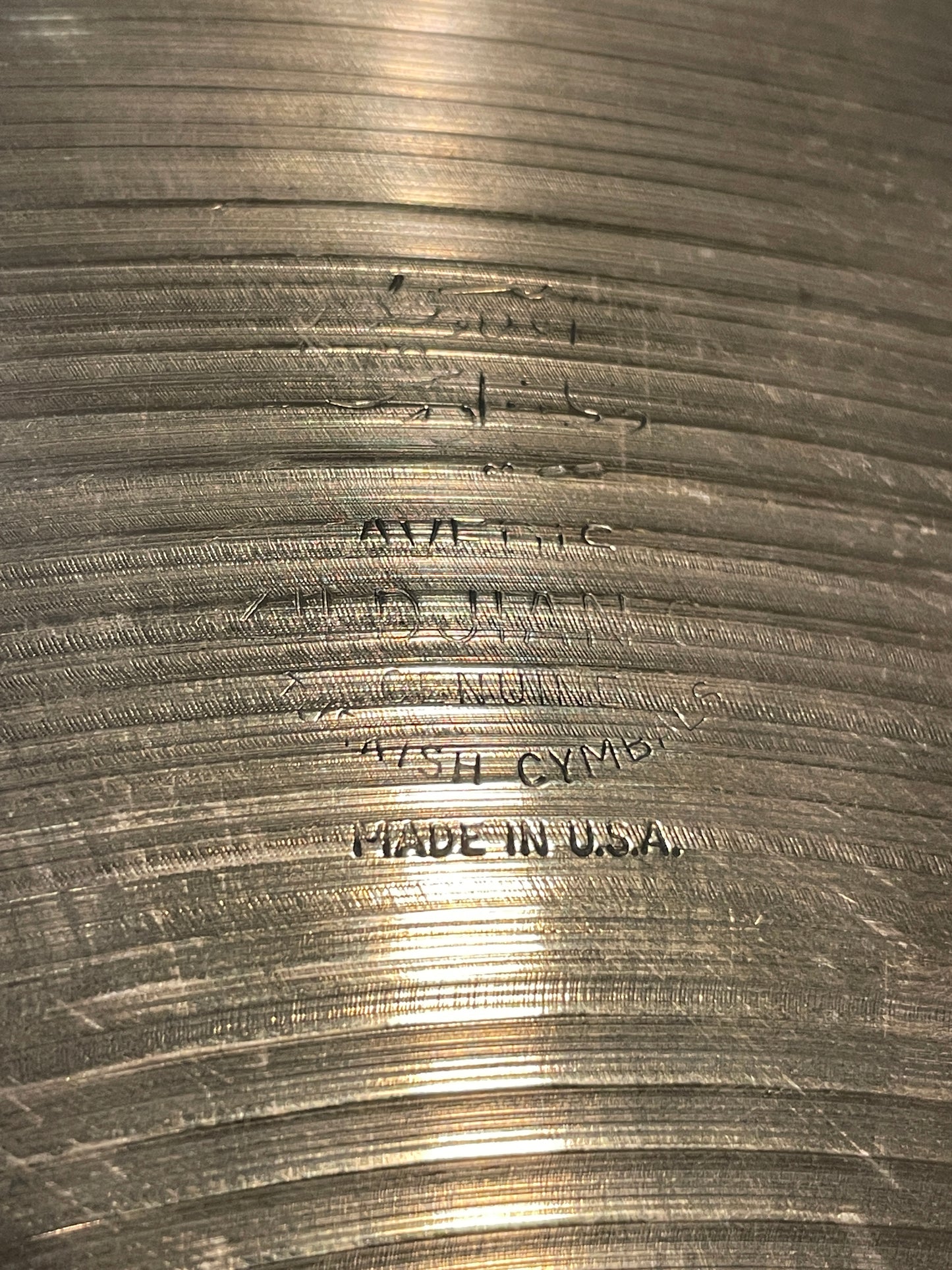 20" Zildjian A 1960s Mini Cup Ride Cymbal 2498g #844 *Video Demo*
