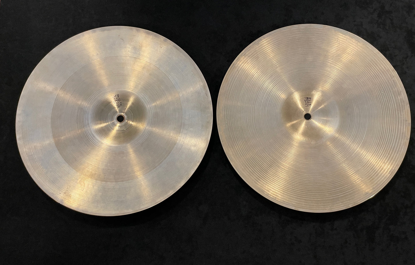14" Zildjian A 1960s Hi-Hat Cymbal Pair 914g/1146g #720 *Video Demo*