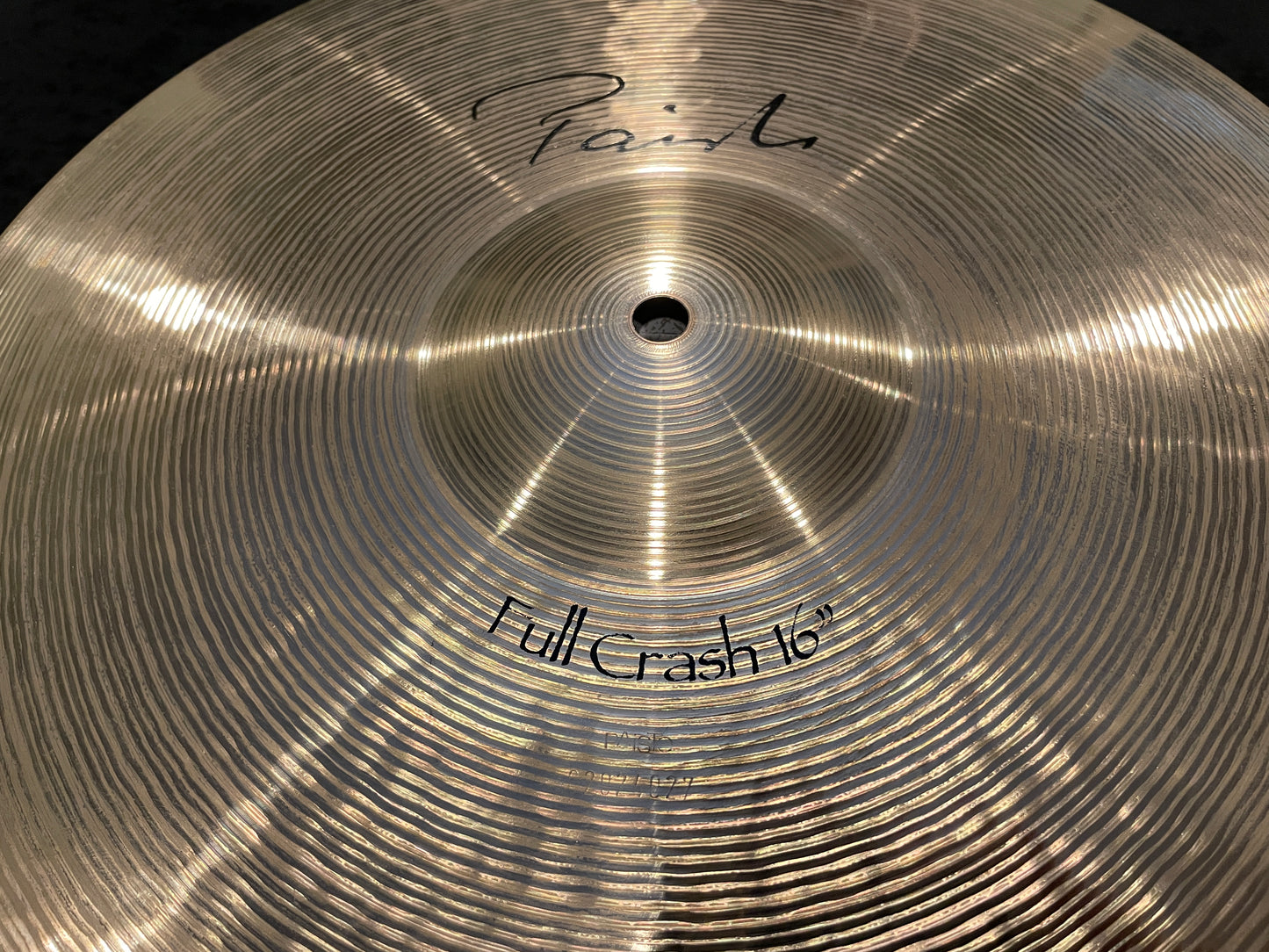 16" Paiste Signature Full Crash Cymbal 998g