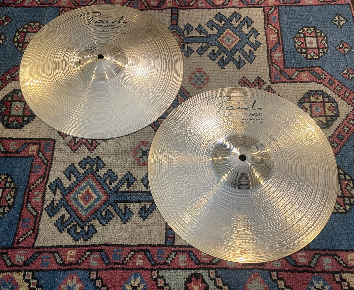 14" Paiste Innovations Heavy Hi-Hat Cymbal Pair 906g/1400g