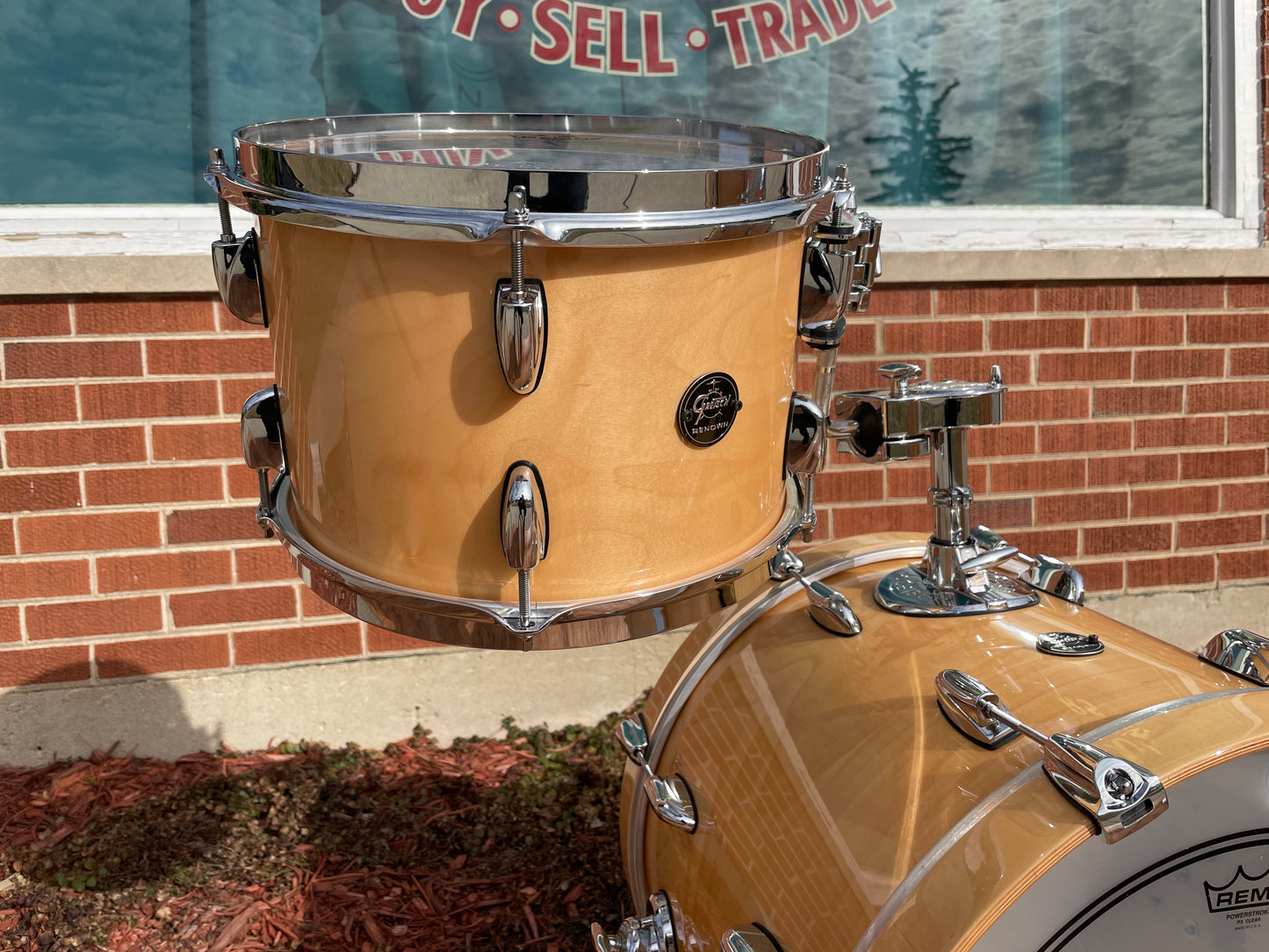Gretsch Renown Series Bop Drum Set Gloss Natural 18/12/14