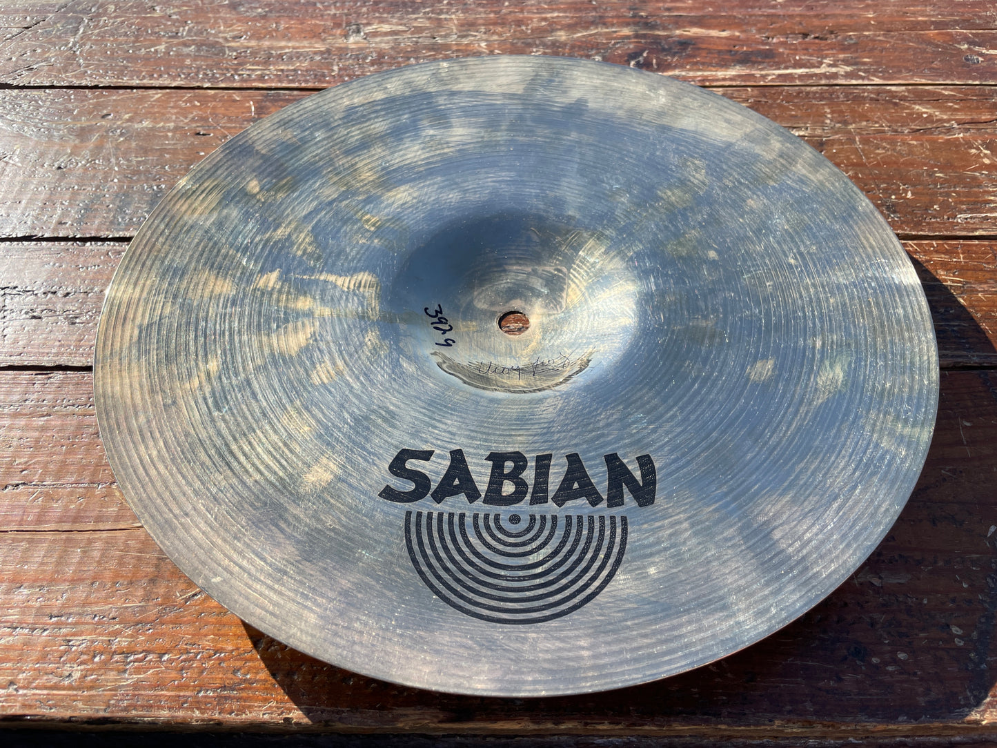 12" Sabian Hand Hammered HH Splash Cymbal Brilliant 392g