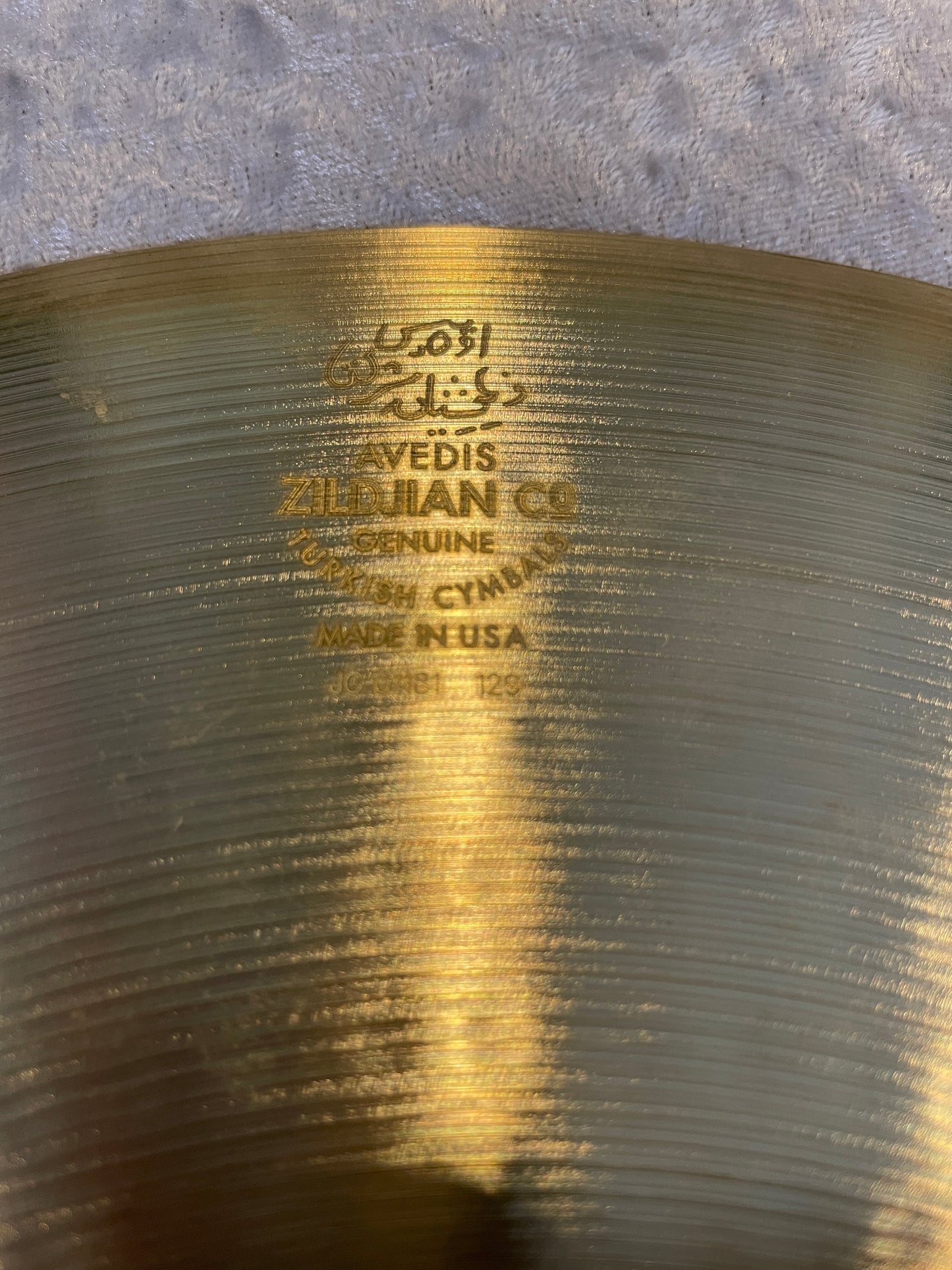 14" Zildjian A A8007 Armand Hi-Hat Cymbal Pair 956g/1242g