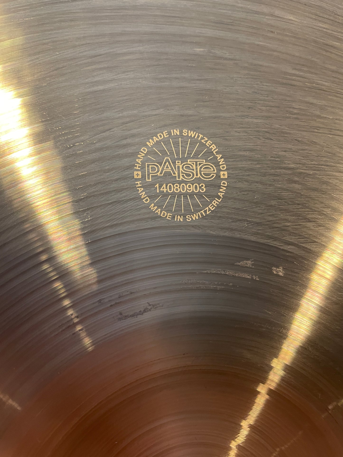 14" Paiste 2002 Sound Edge Hi-Hat Cymbal Pair 968g/1078g