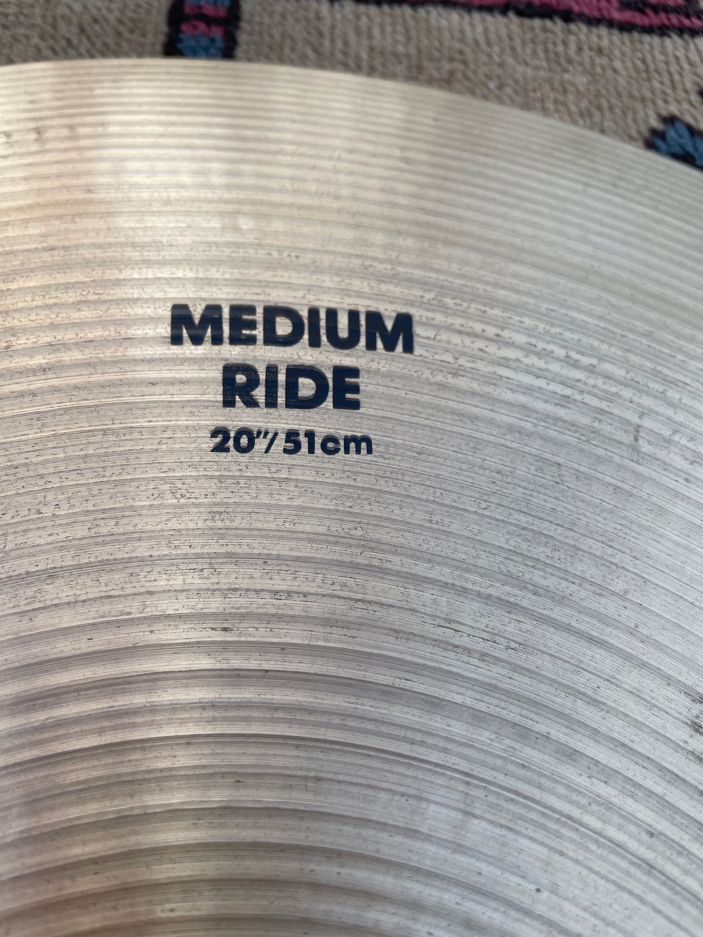 20" Zildjian A Ride Cymbal 2524g #847