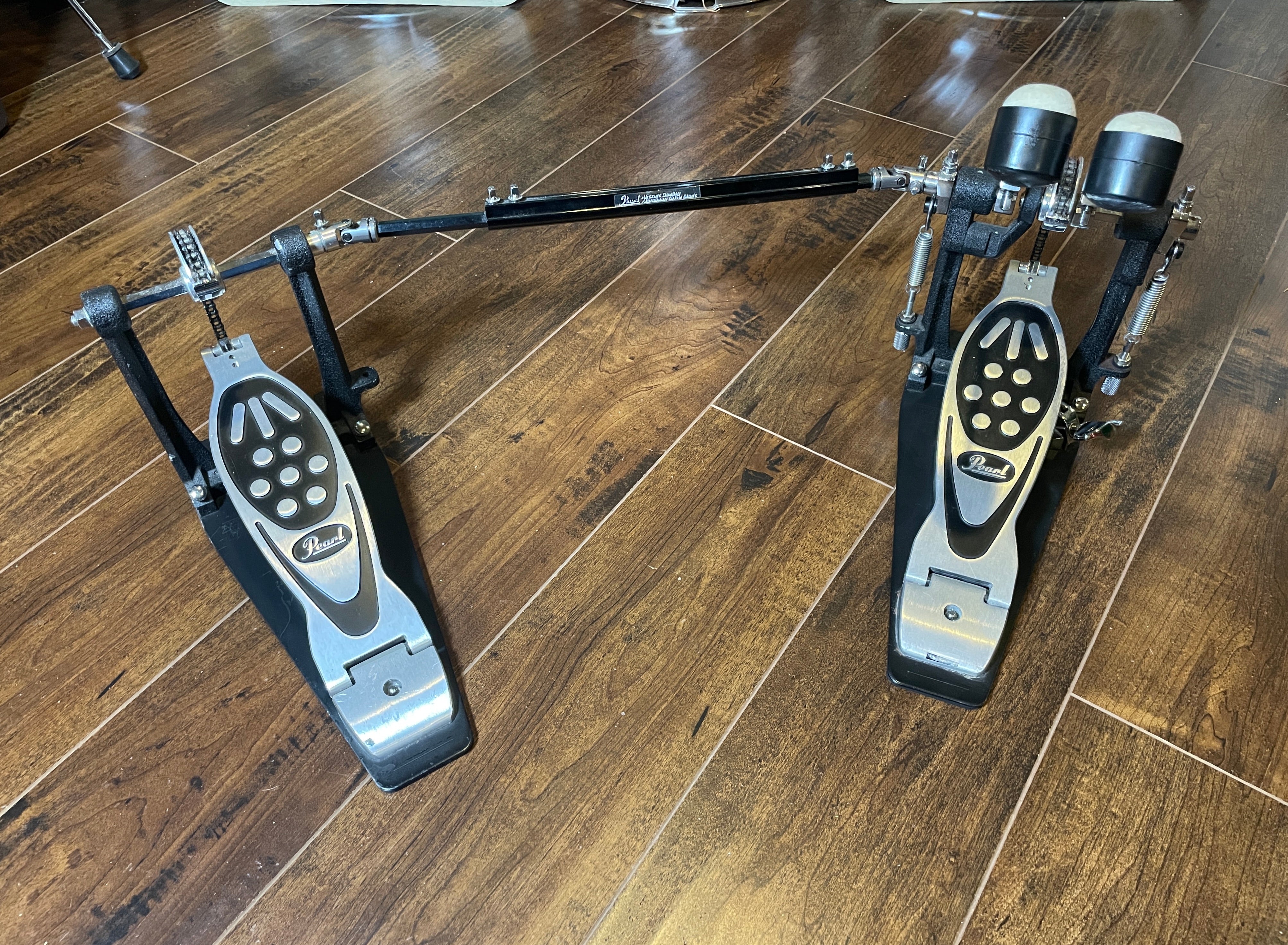 pearl double bass pedal Pearl P-122TW PowerShifter Double Bass Drum Pedal Single Chain – Drugan's Drums & Guitars