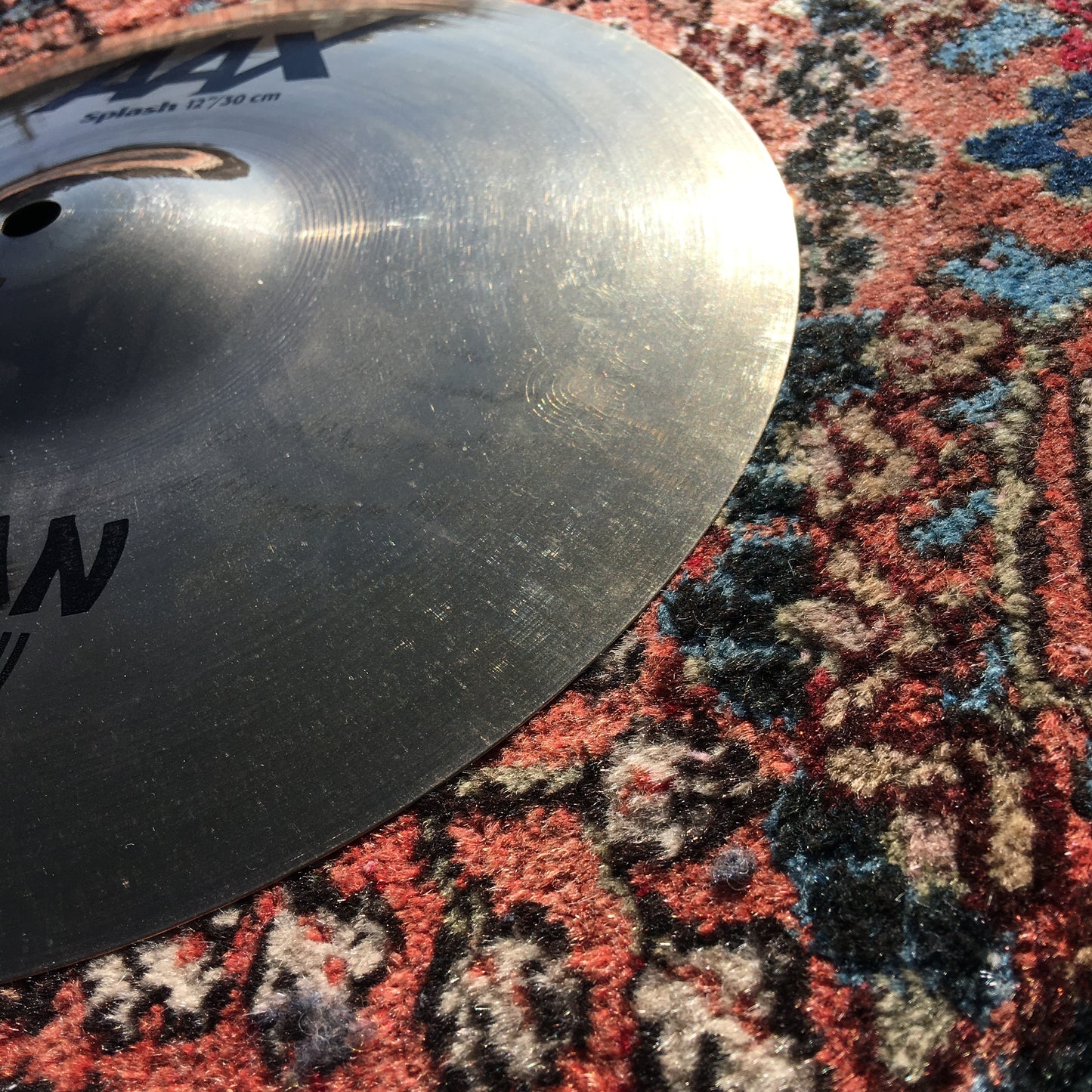 12" Sabian AAX Brilliant Splash Cymbal