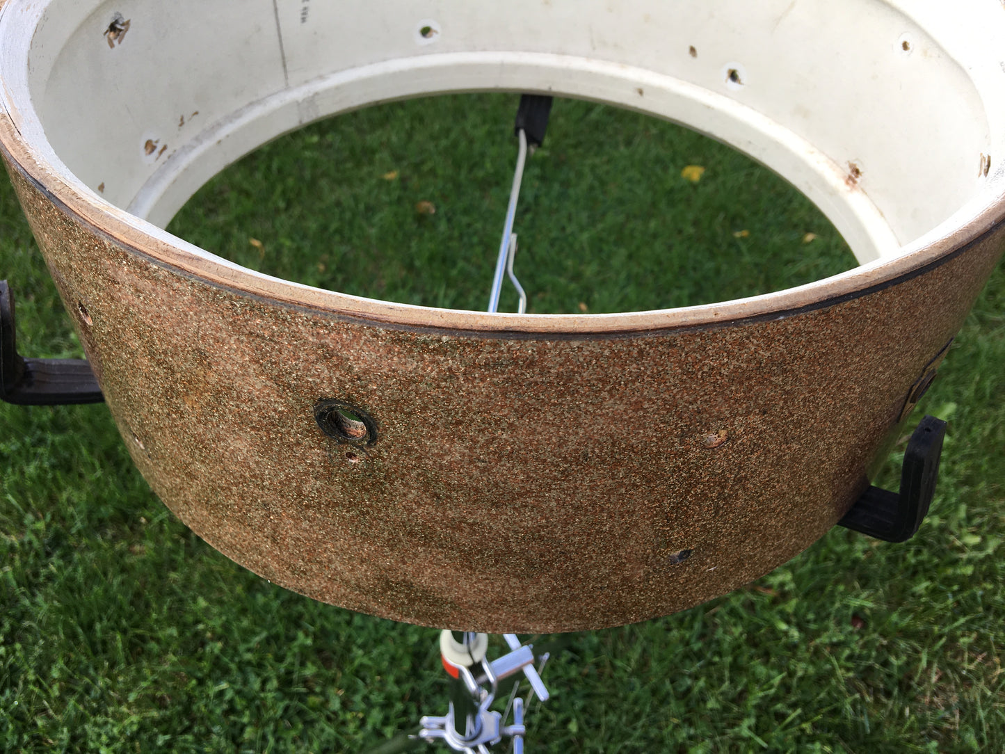 1966 Ludwig Pioneer Snare Drum Shell Champagne Sparkle