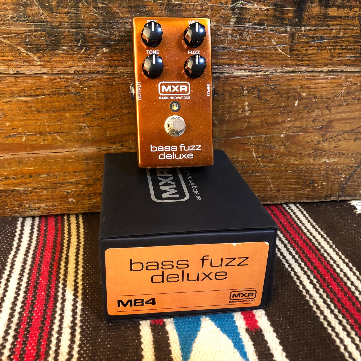 MXR Bass Fuzz Deluxe Pedal M84 w/ Box