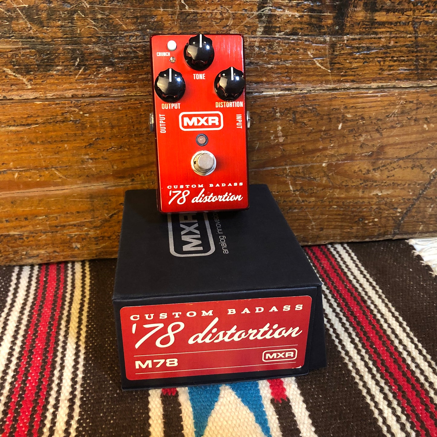 MXR Custom Badass '78 Distortion Pedal M78 w/ Box