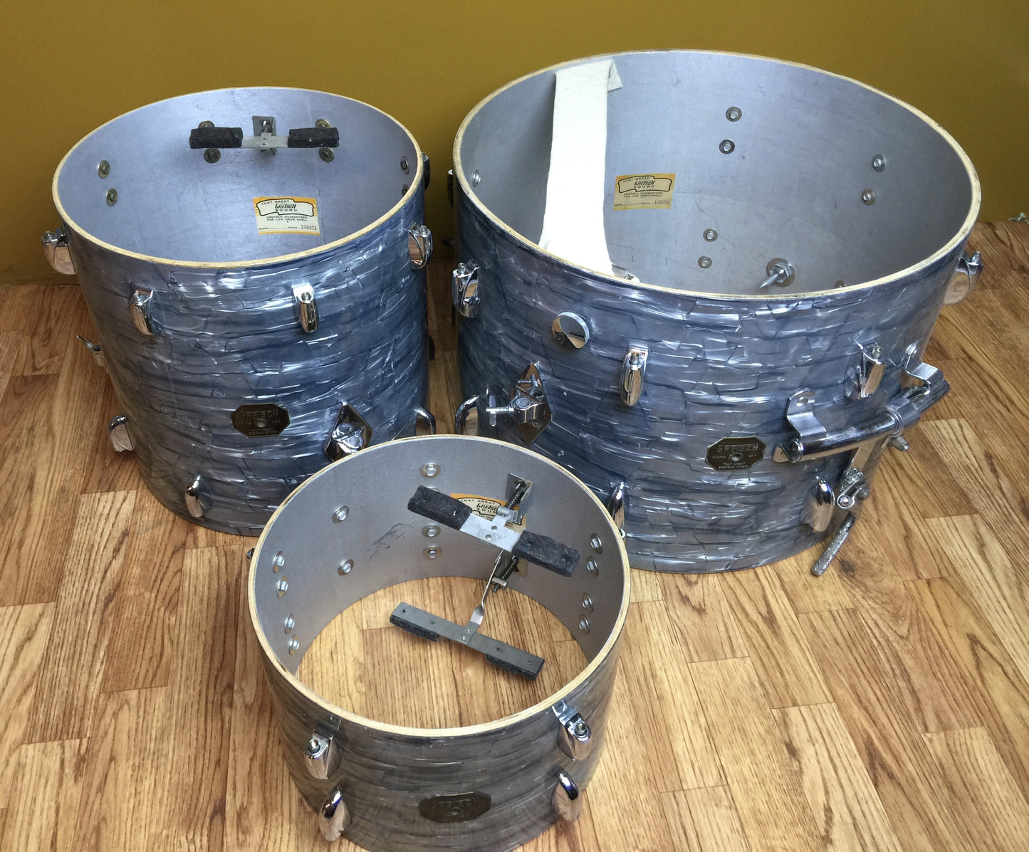 Gretsch 1971 Progressive Jazz 20"/12"/14" Midnight Blue Pearl Set