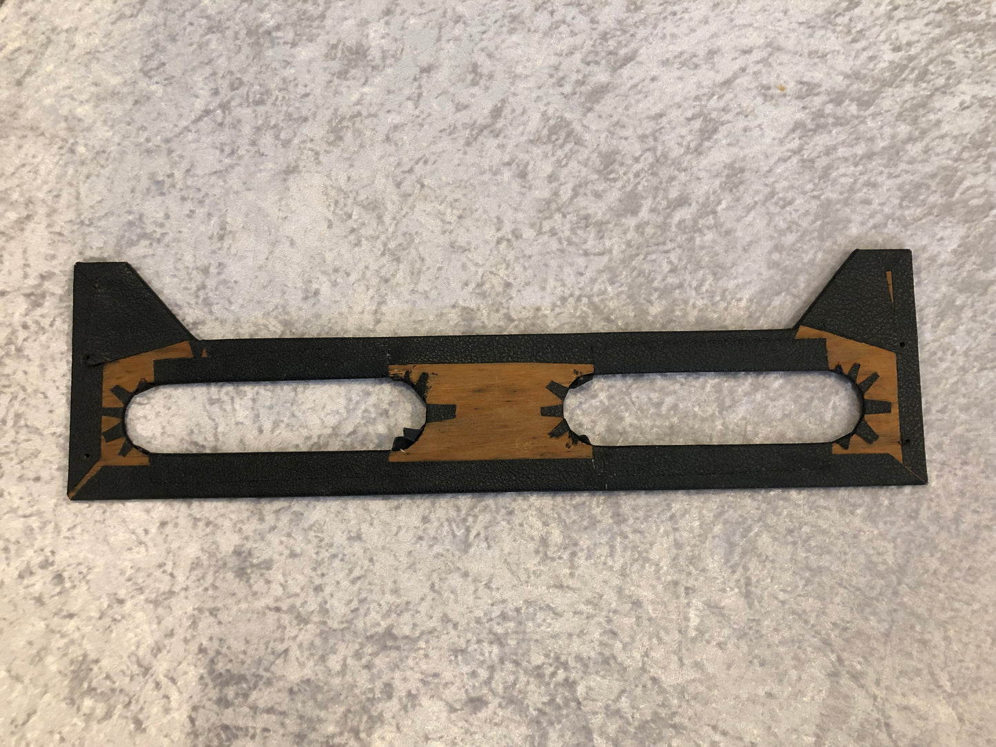 Original Vintage 1960s Fender Showman / Bandmaster Back Panel